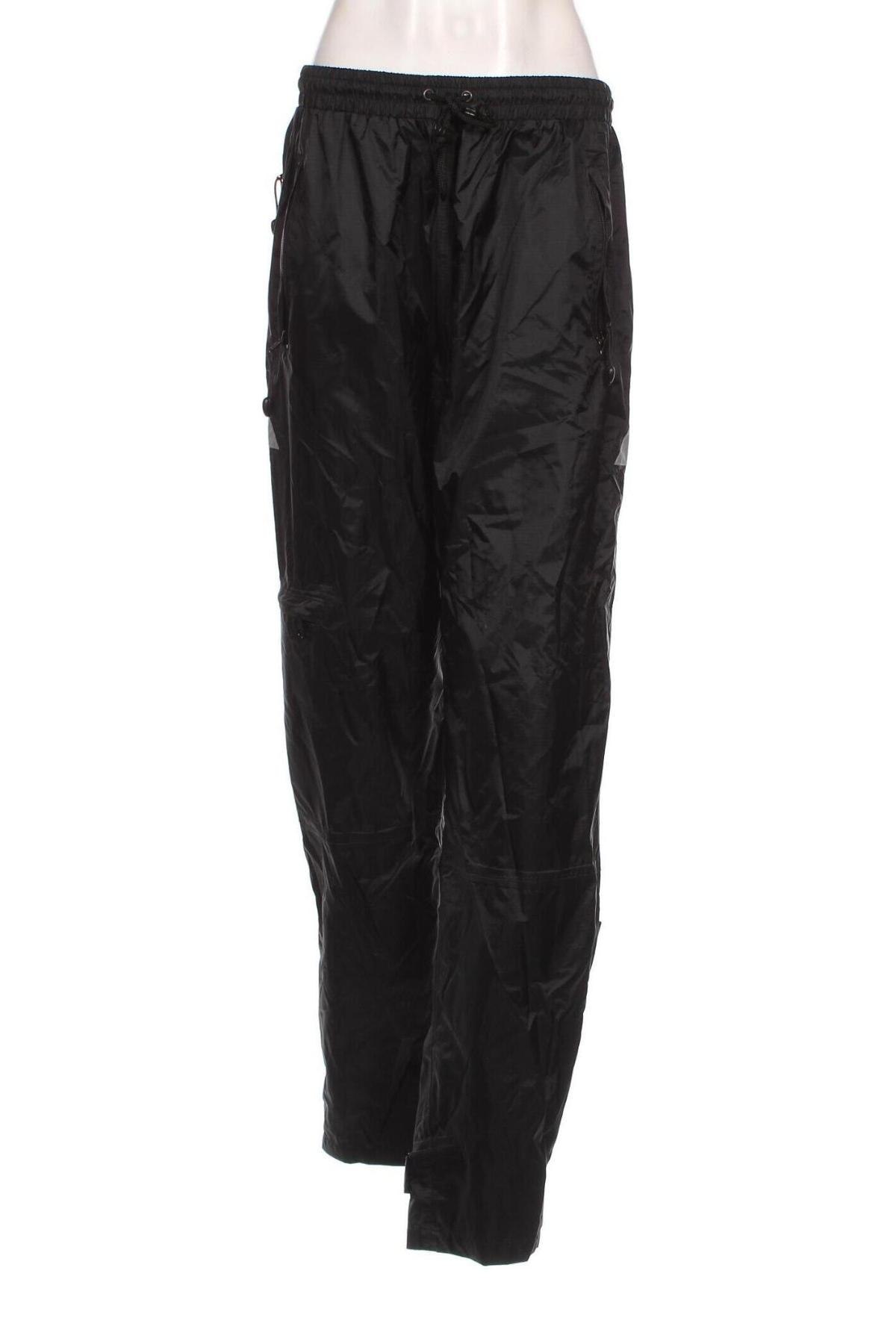 Γυναικείο αθλητικό παντελόνι Crane, Μέγεθος M, Χρώμα Μαύρο, Τιμή 9,69 €