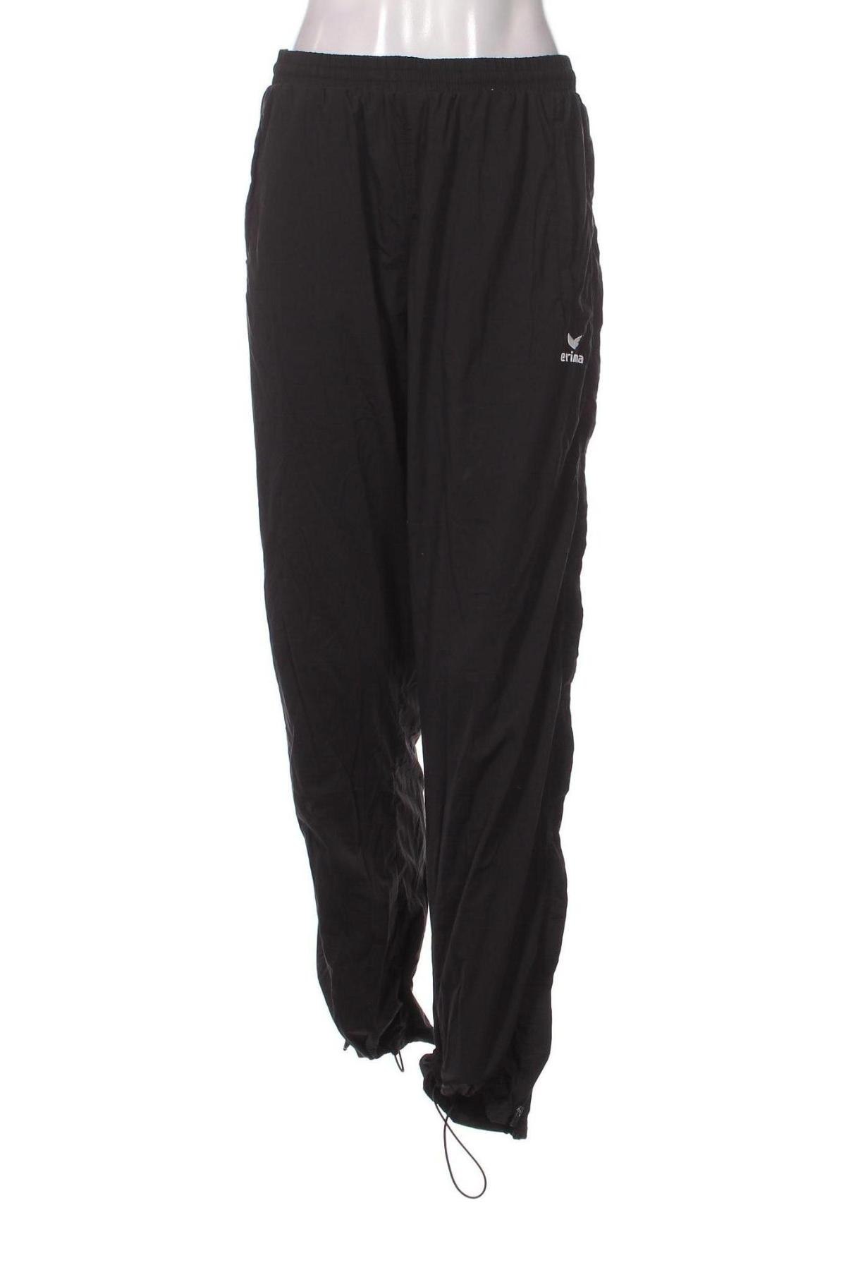 Γυναικείο αθλητικό παντελόνι Erima, Μέγεθος XL, Χρώμα Μαύρο, Τιμή 8,10 €