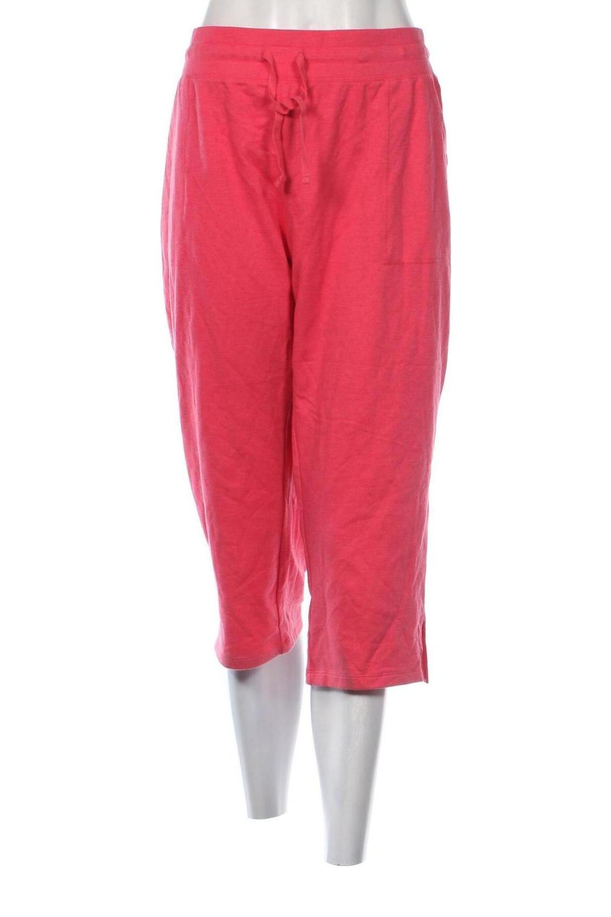 Γυναικείο αθλητικό παντελόνι St. John's Bay, Μέγεθος XXL, Χρώμα Ρόζ , Τιμή 17,07 €