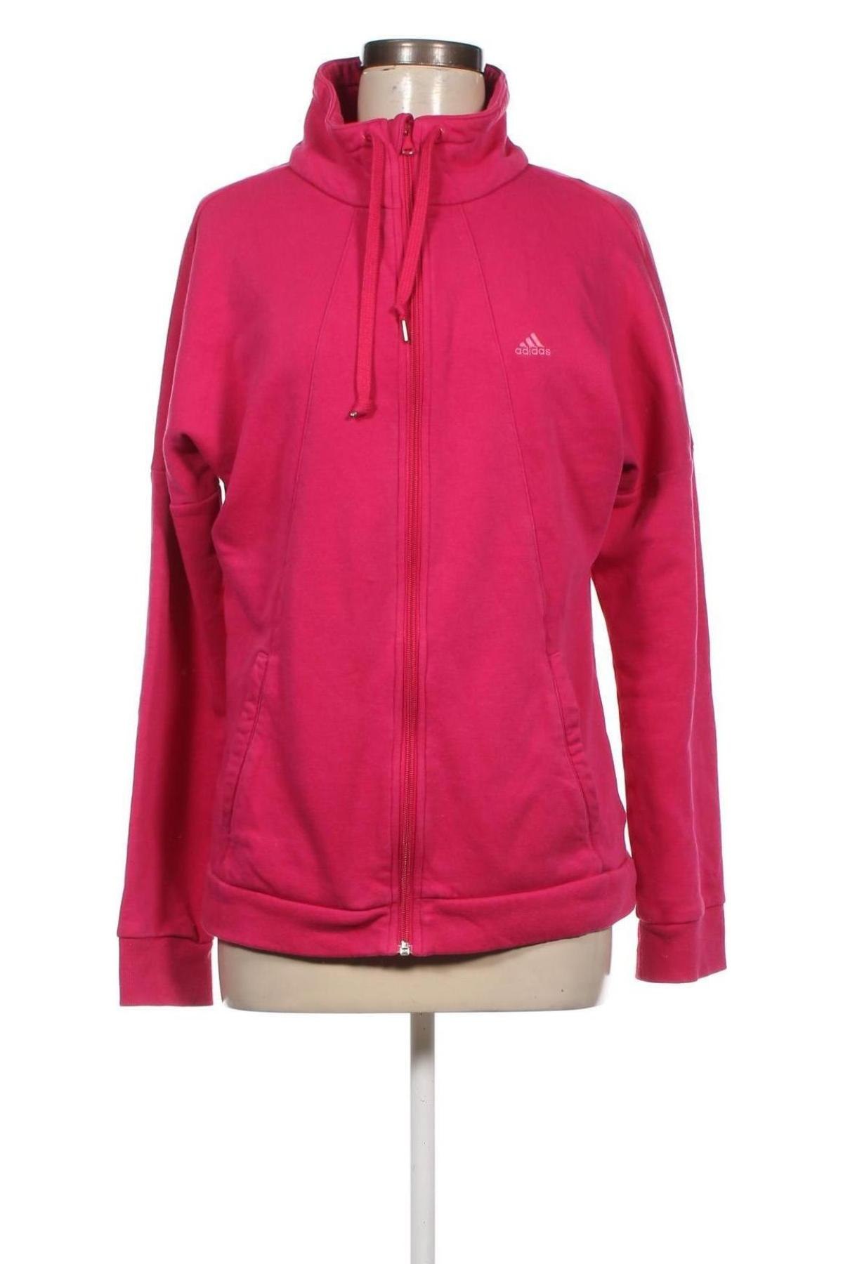 Дамско спортно горнище Adidas, Размер M, Цвят Розов, Цена 69,01 лв.