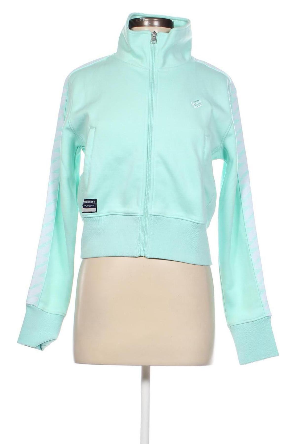 Damen Sportoberteil Superdry, Größe M, Farbe Grün, Preis 19,84 €