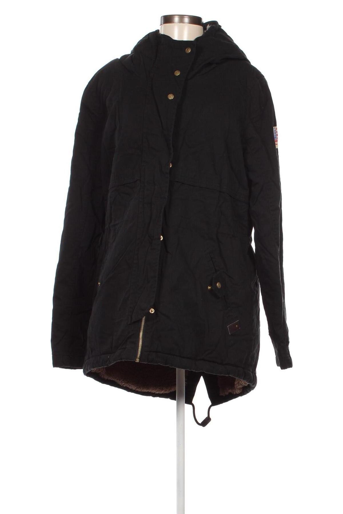Γυναικείο μπουφάν, Μέγεθος XL, Χρώμα Μαύρο, Τιμή 16,15 €