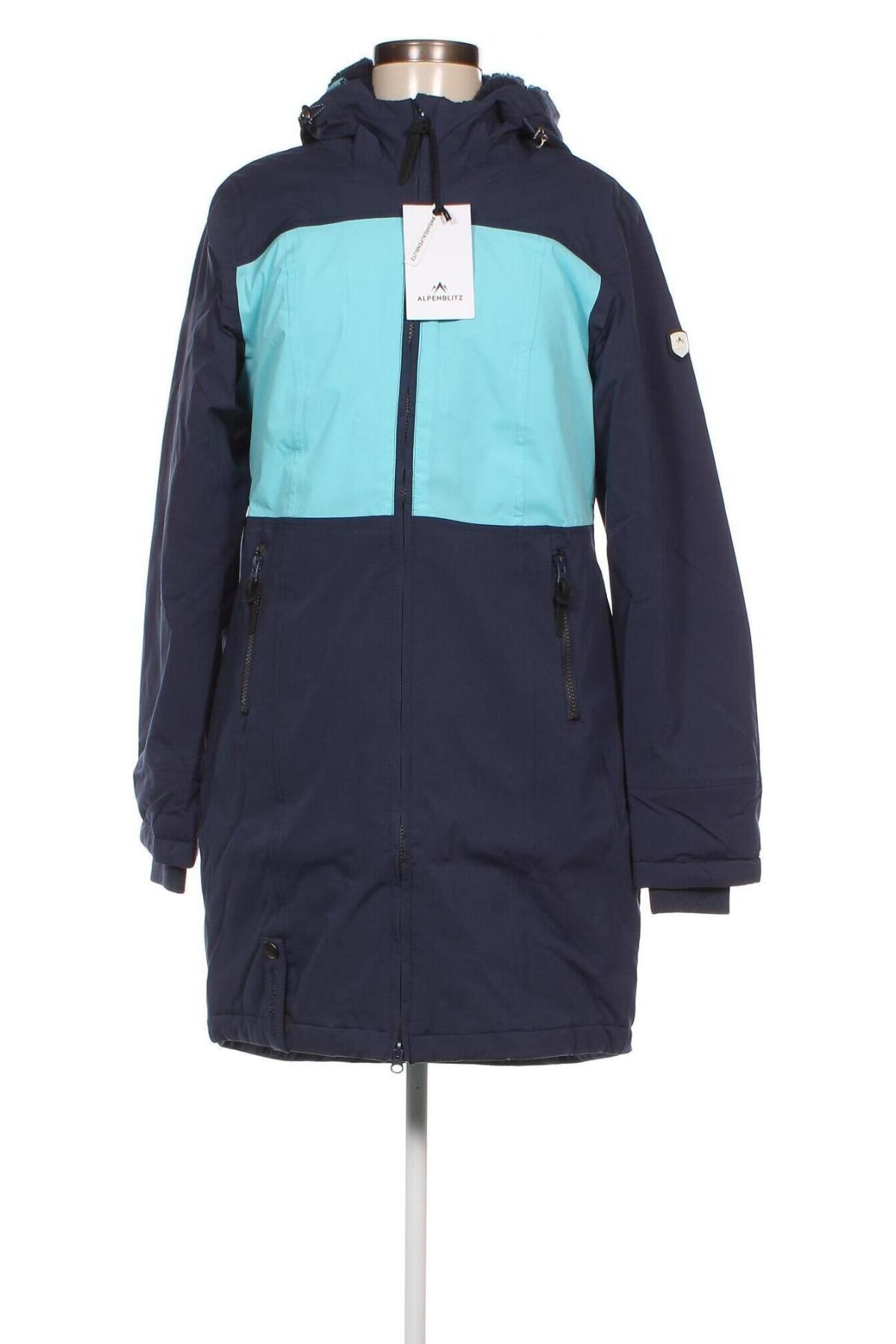 Γυναικείο μπουφάν Alpenblitz, Μέγεθος S, Χρώμα Μπλέ, Τιμή 104,64 €