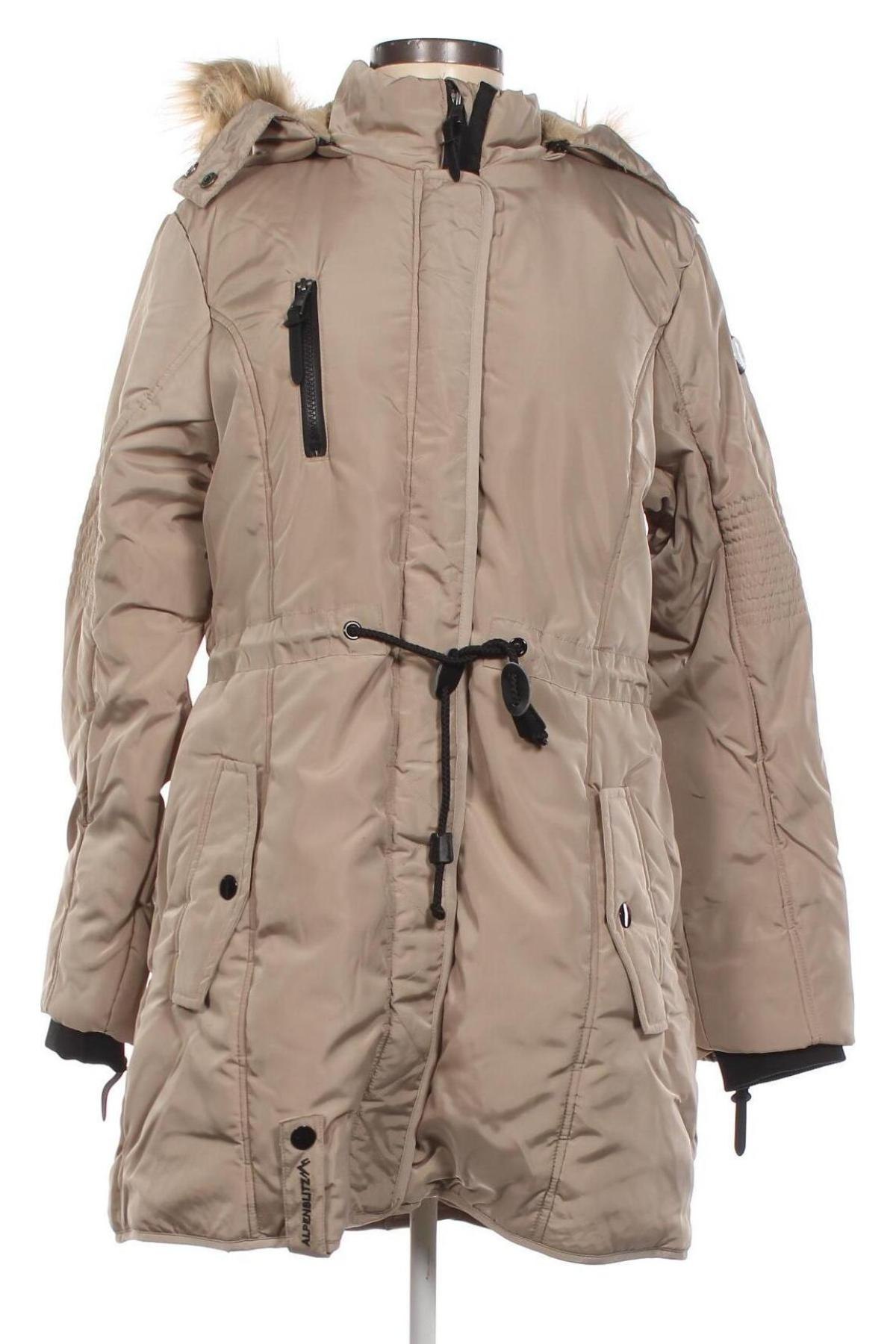 Γυναικείο μπουφάν Alpenblitz, Μέγεθος XL, Χρώμα  Μπέζ, Τιμή 73,76 €