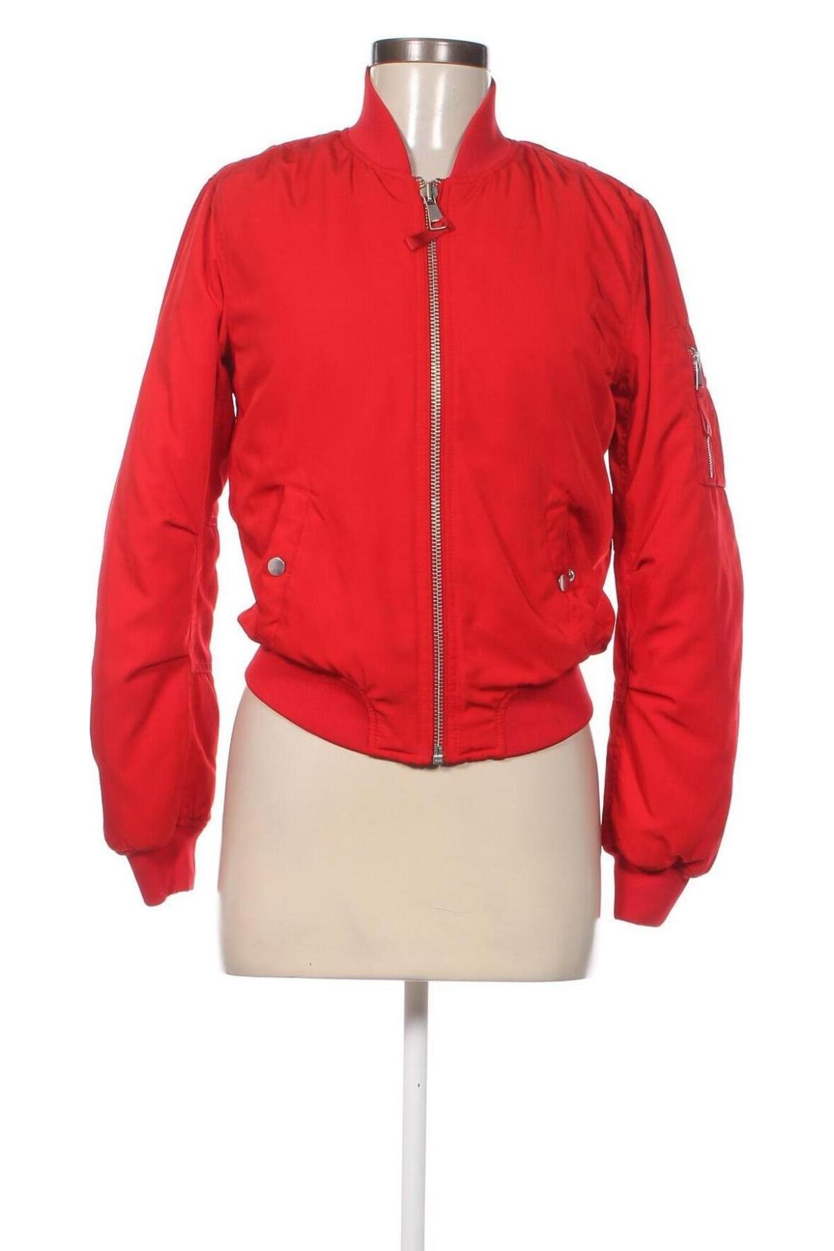 Γυναικείο μπουφάν Bik Bok, Μέγεθος XS, Χρώμα Κόκκινο, Τιμή 13,75 €