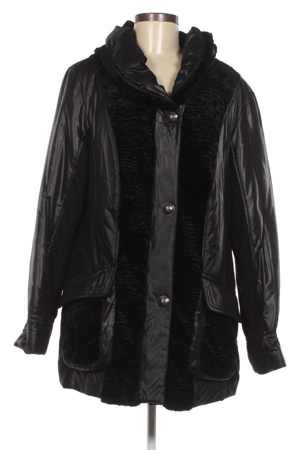 Γυναικείο μπουφάν Gelco, Μέγεθος XL, Χρώμα Μαύρο, Τιμή 18,30 €