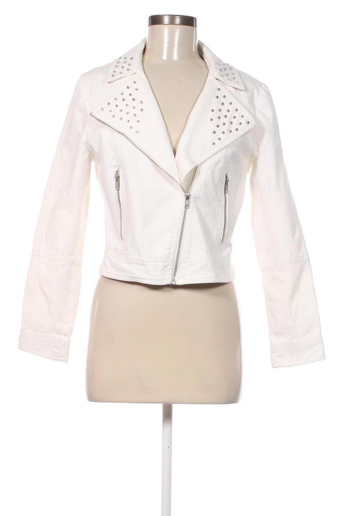 Γυναικείο μπουφάν H&M, Μέγεθος S, Χρώμα Λευκό, Τιμή 15,60 €