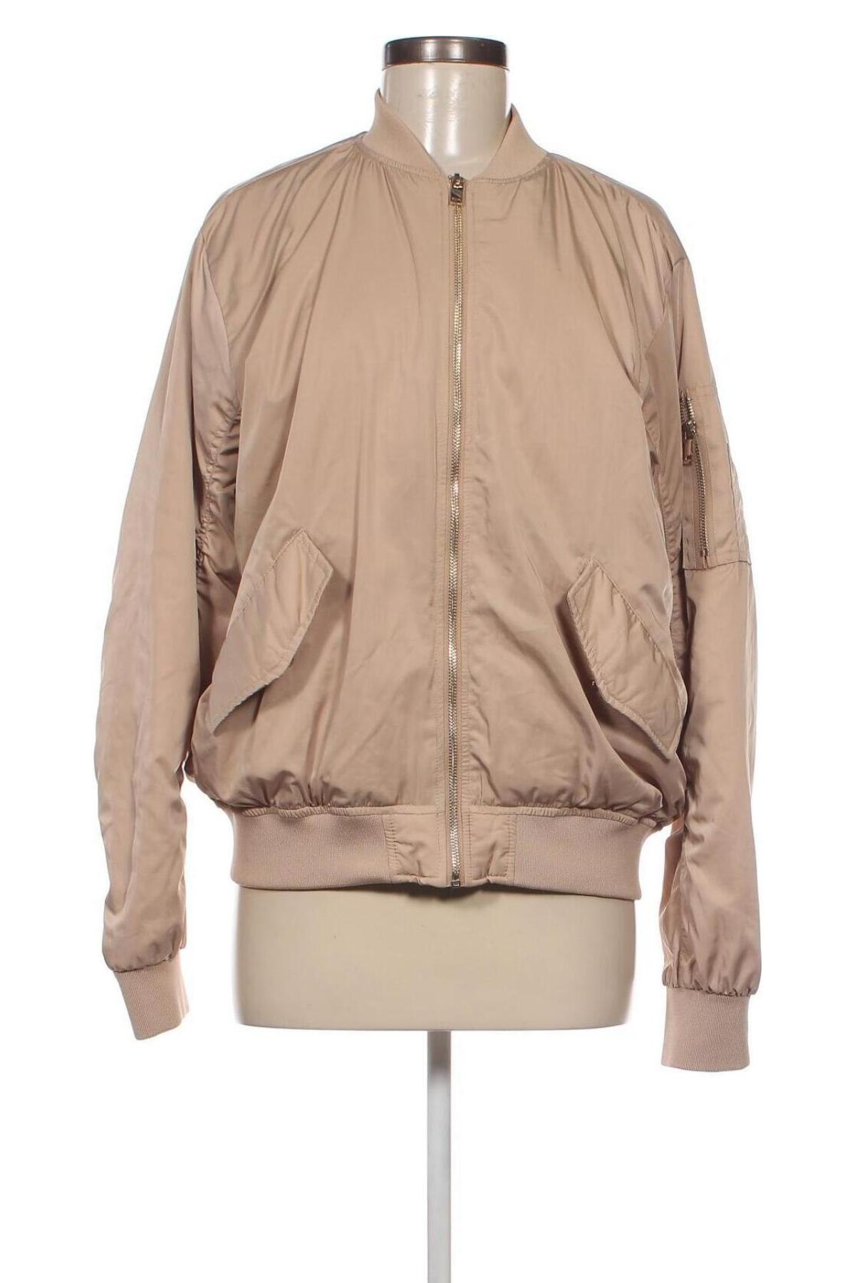 Γυναικείο μπουφάν H&M, Μέγεθος M, Χρώμα  Μπέζ, Τιμή 11,88 €
