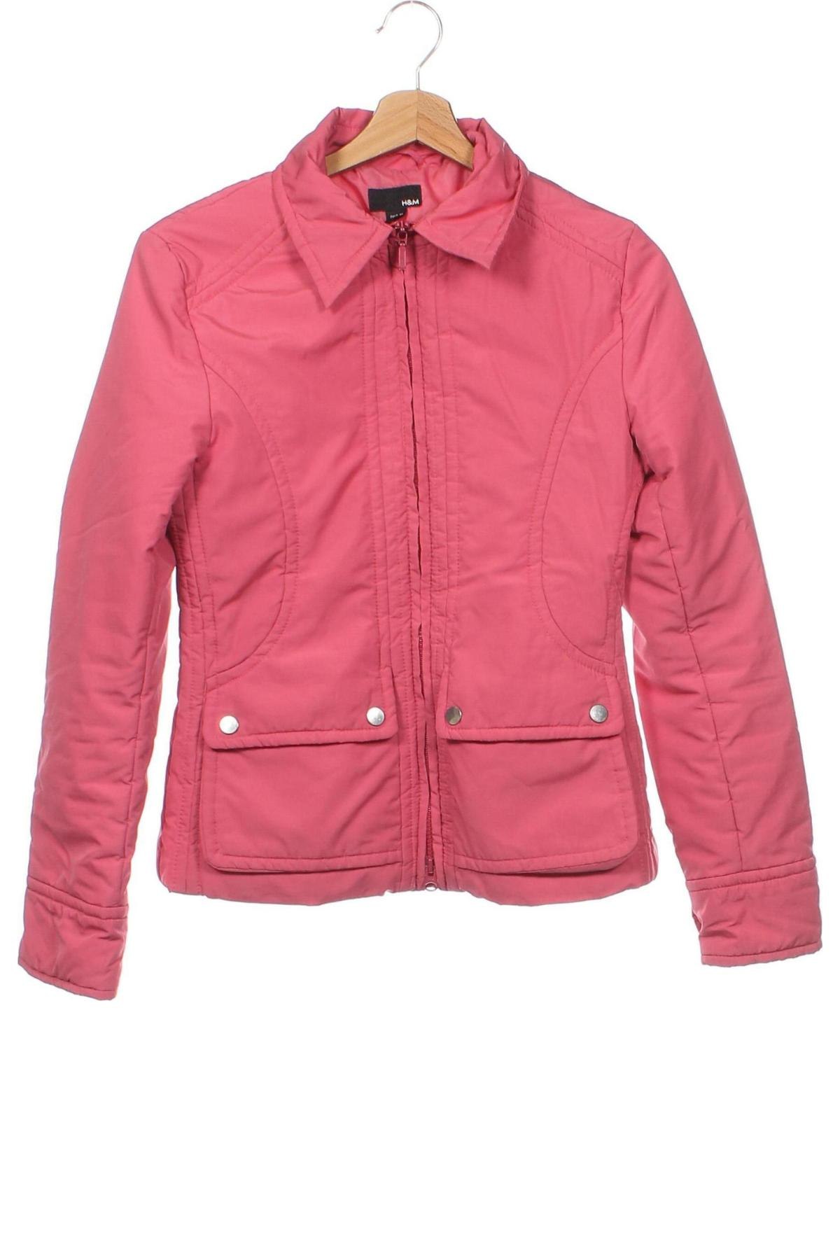 Dámska bunda  H&M, Veľkosť XS, Farba Ružová, Cena  7,37 €