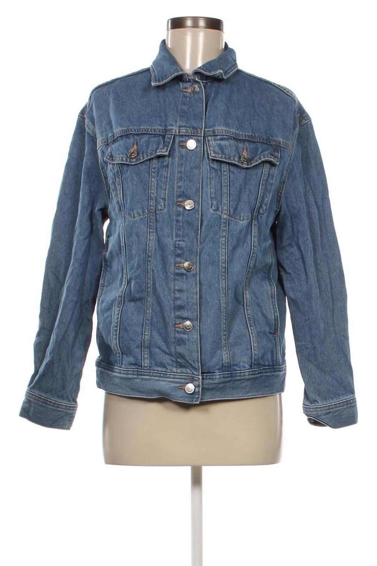 Γυναικείο μπουφάν H&M Divided, Μέγεθος XS, Χρώμα Μπλέ, Τιμή 8,44 €