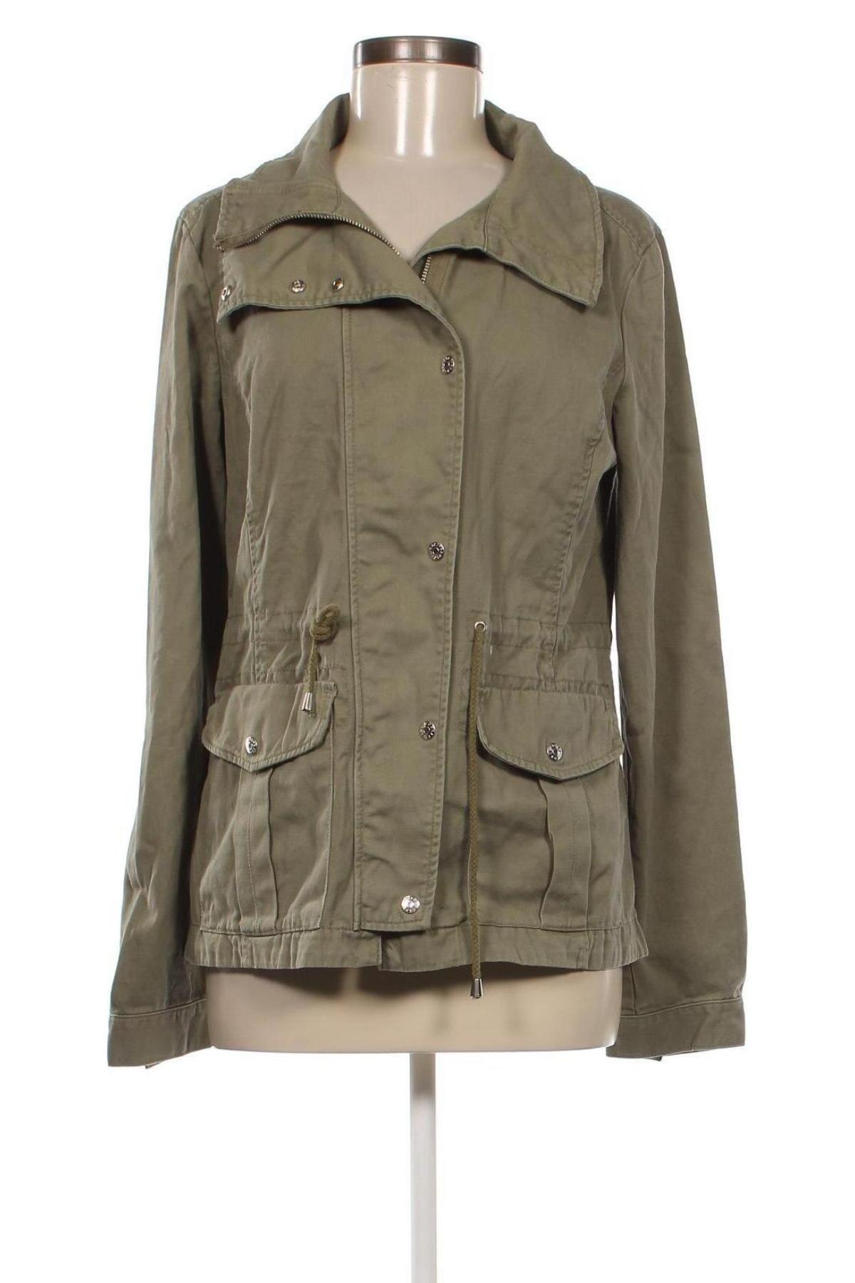 Γυναικείο μπουφάν H&M Divided, Μέγεθος L, Χρώμα Πράσινο, Τιμή 16,03 €