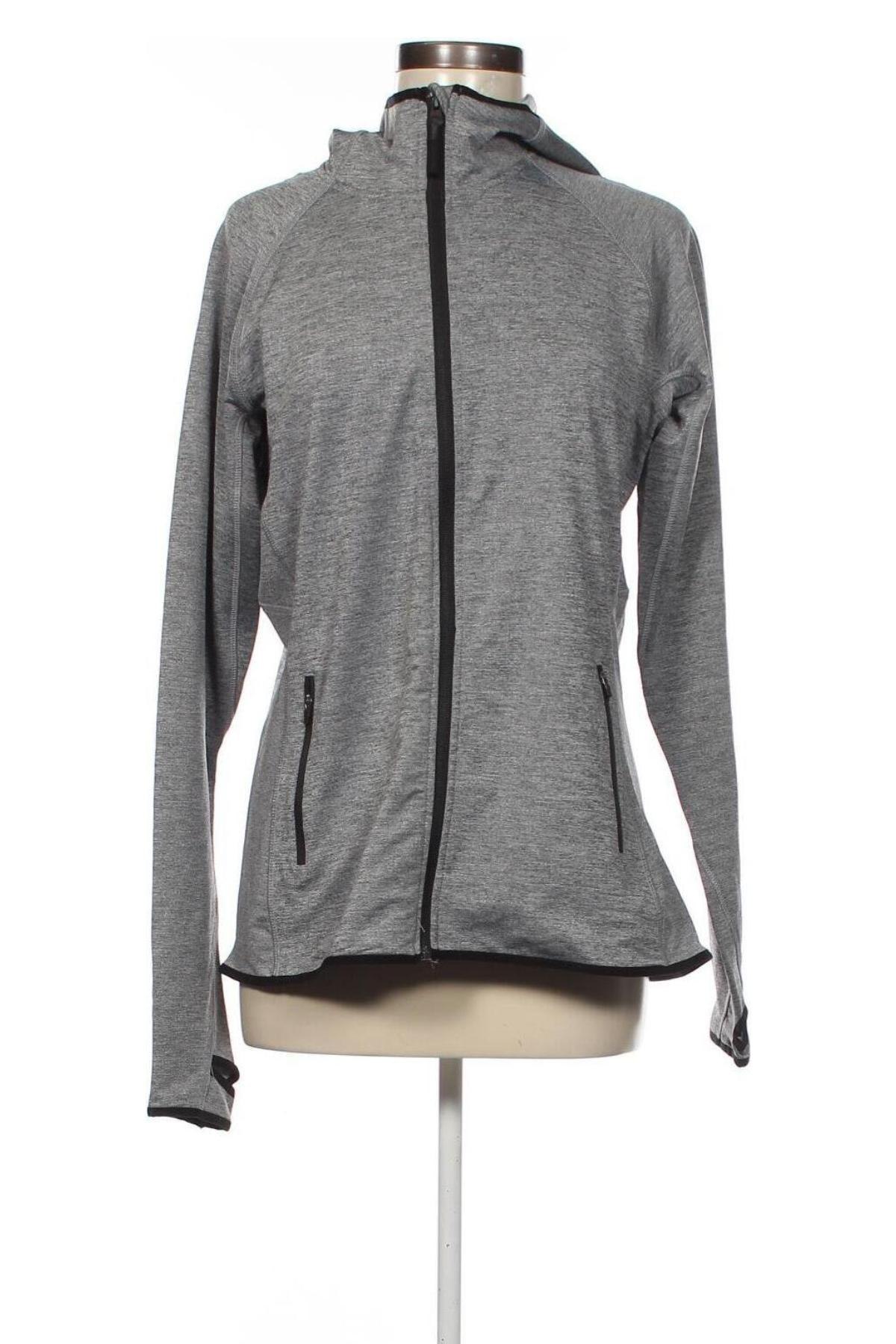 Damenjacke H&M Sport, Größe L, Farbe Grau, Preis 11,60 €