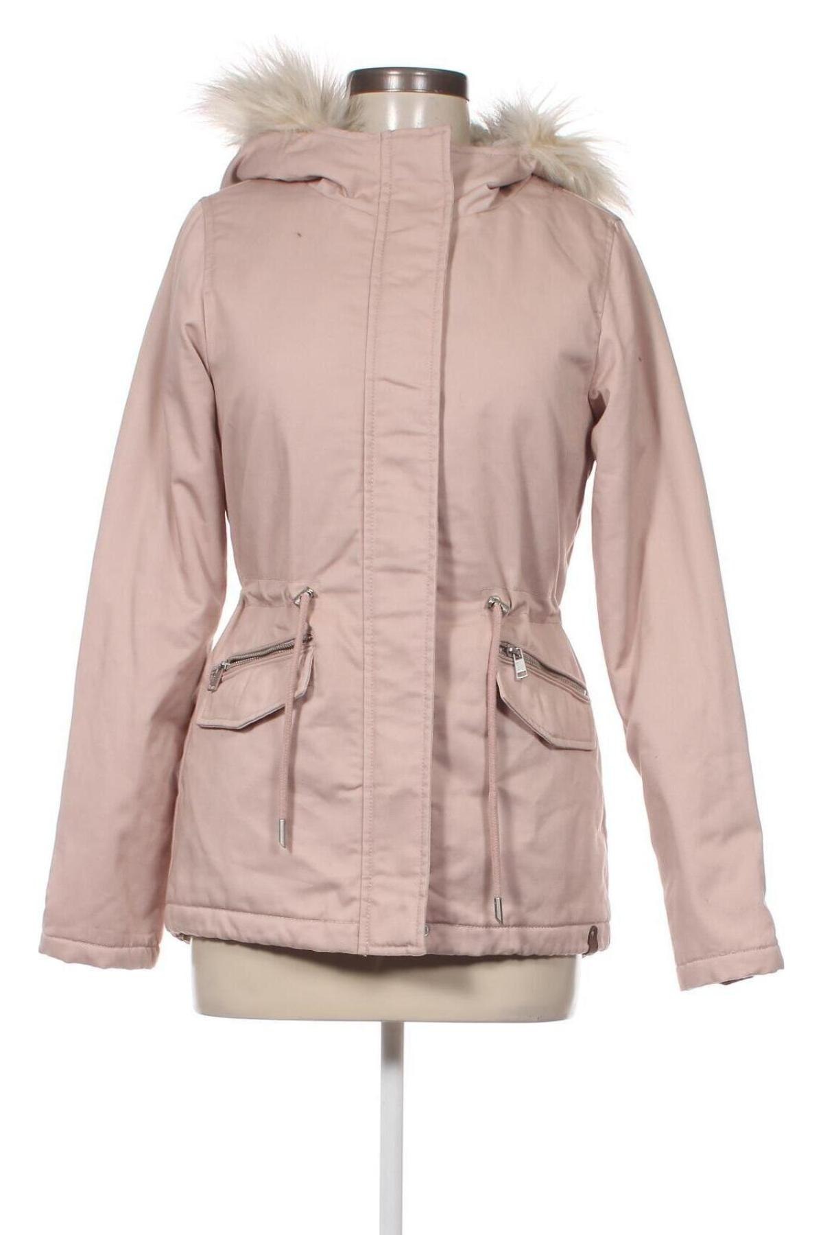 Γυναικείο μπουφάν ONLY, Μέγεθος XS, Χρώμα Ρόζ , Τιμή 12,68 €