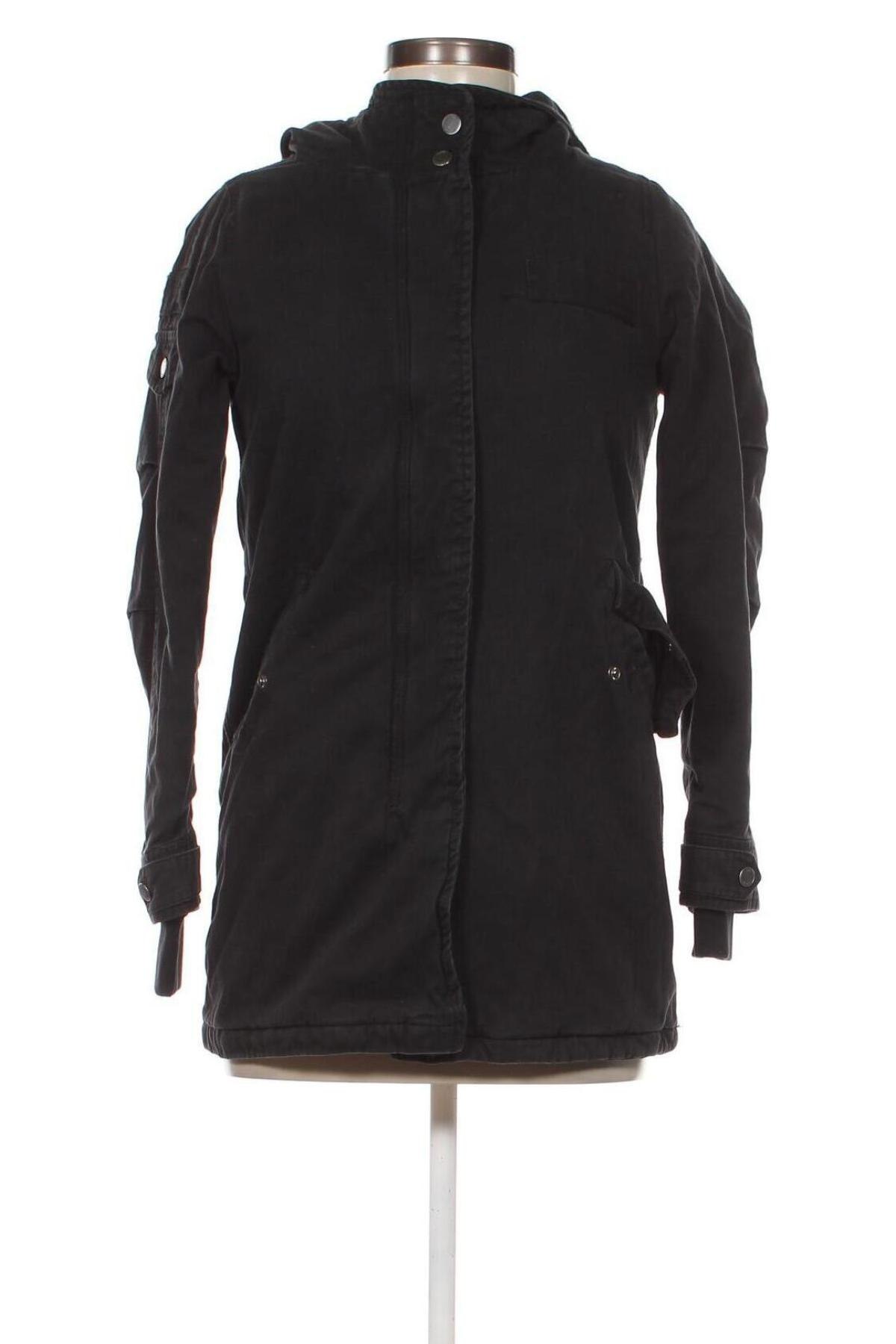 Γυναικείο μπουφάν ONLY, Μέγεθος XXS, Χρώμα Μαύρο, Τιμή 11,74 €
