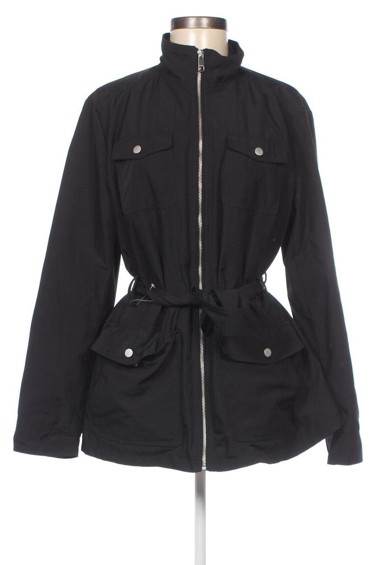Γυναικείο μπουφάν Tommy Hilfiger, Μέγεθος XL, Χρώμα Μαύρο, Τιμή 82,20 €
