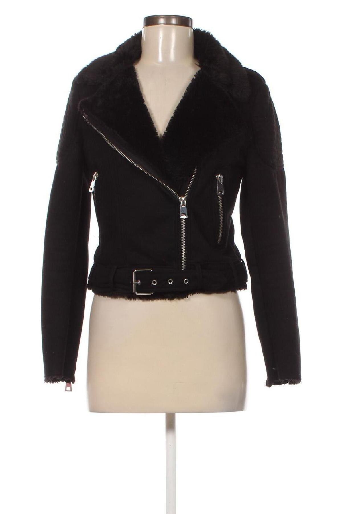 Γυναικείο μπουφάν Zara Trafaluc, Μέγεθος S, Χρώμα Μαύρο, Τιμή 6,29 €