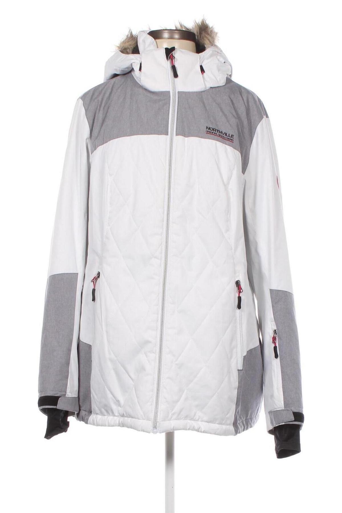 Γυναίκειο μπουφάν για χειμερινά σπορ Northville, Μέγεθος XL, Χρώμα Λευκό, Τιμή 28,73 €