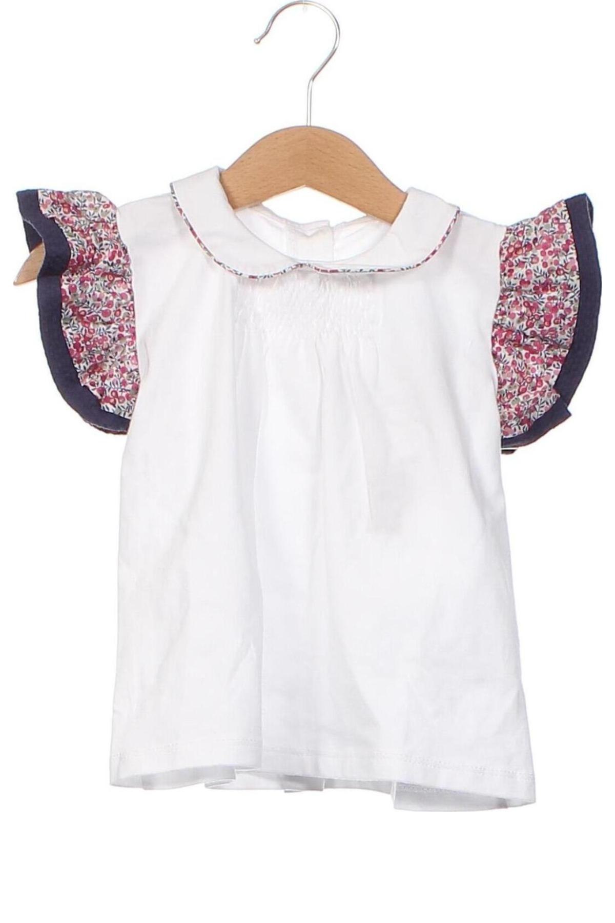Детска блуза, Размер 9-12m/ 74-80 см, Цвят Бял, Цена 18,00 лв.