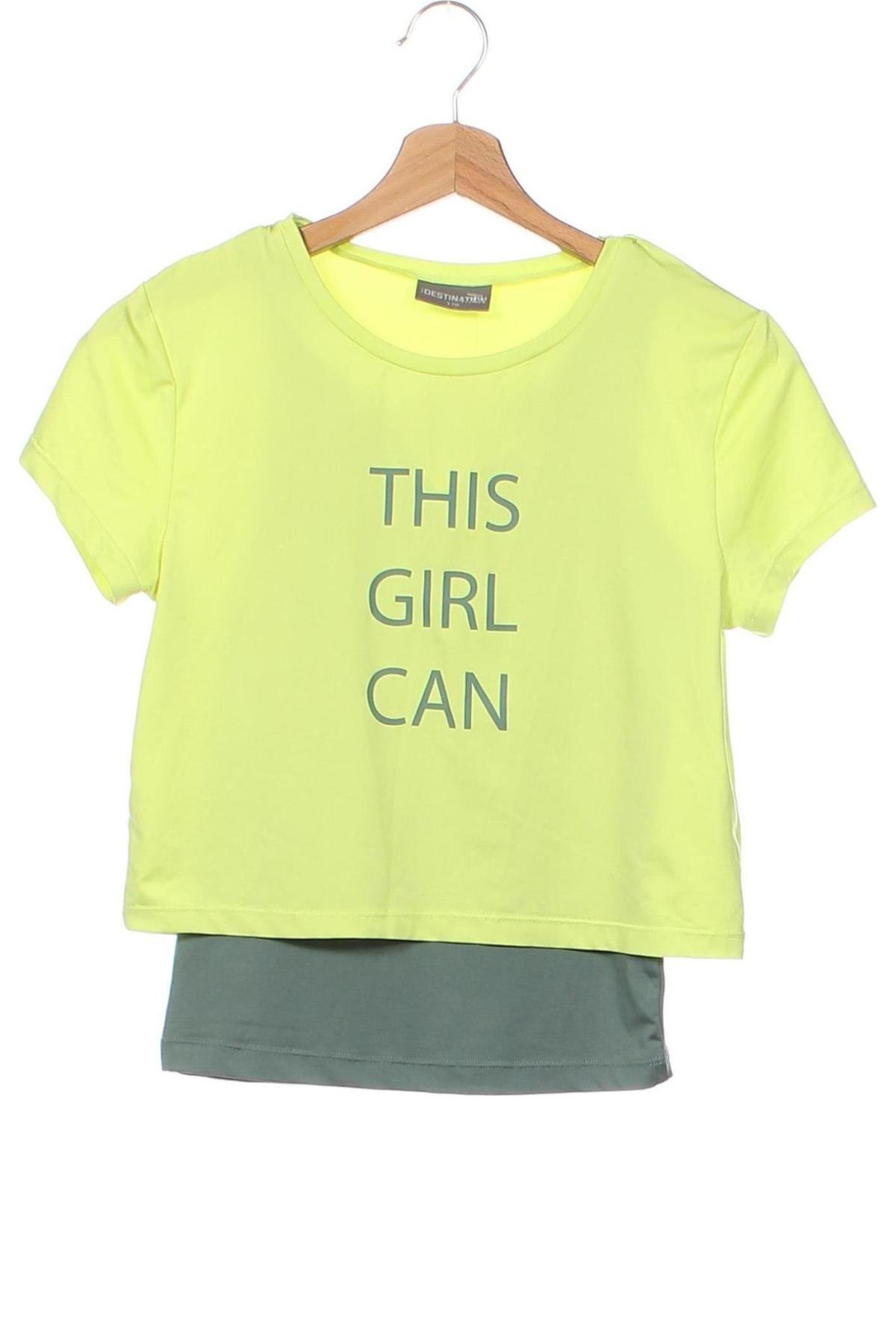 Детска блуза, Размер 15-18y/ 170-176 см, Цвят Зелен, Цена 21,00 лв.