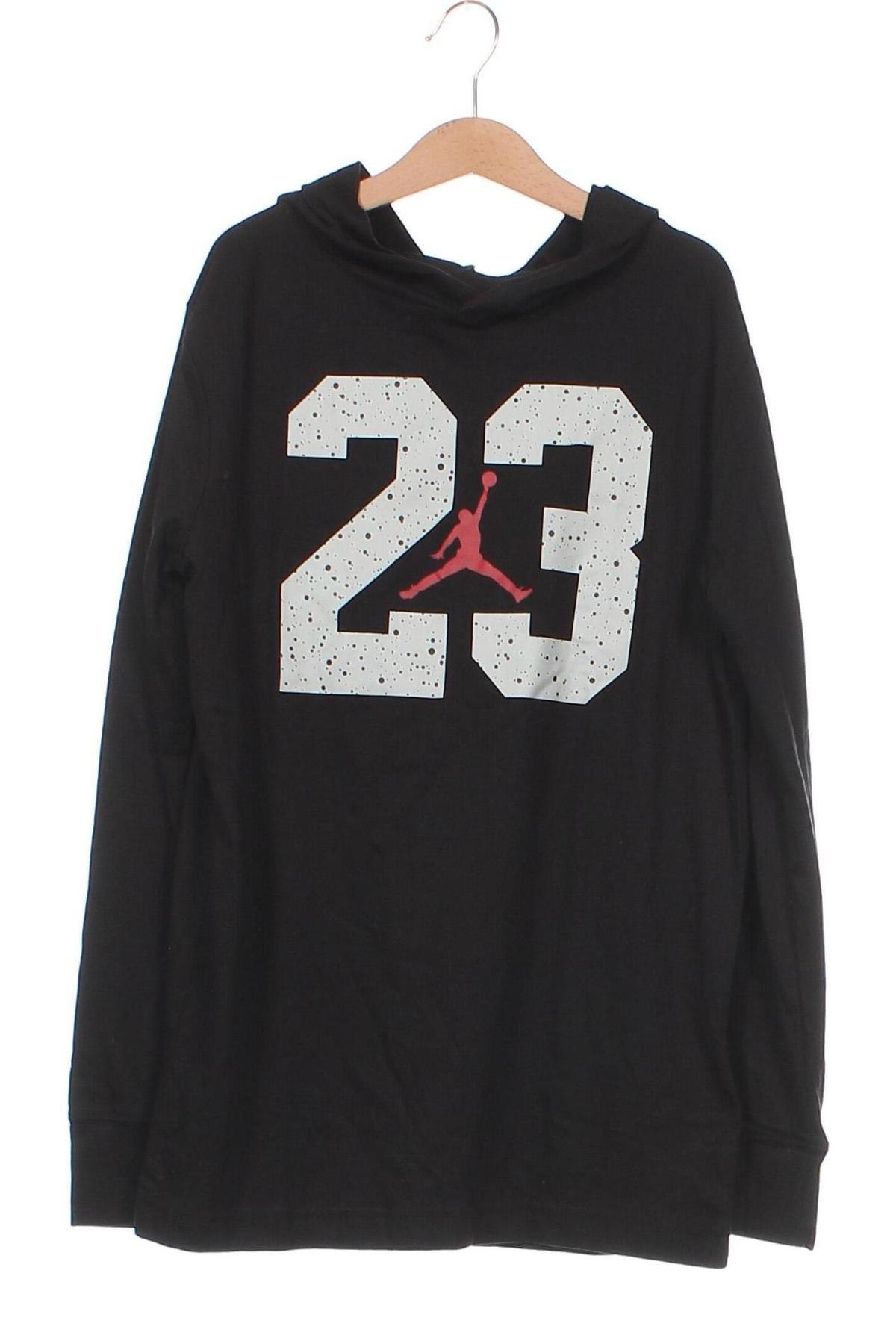 Детска блуза Air Jordan Nike, Размер 10-11y/ 146-152 см, Цвят Черен, Цена 80,00 лв.