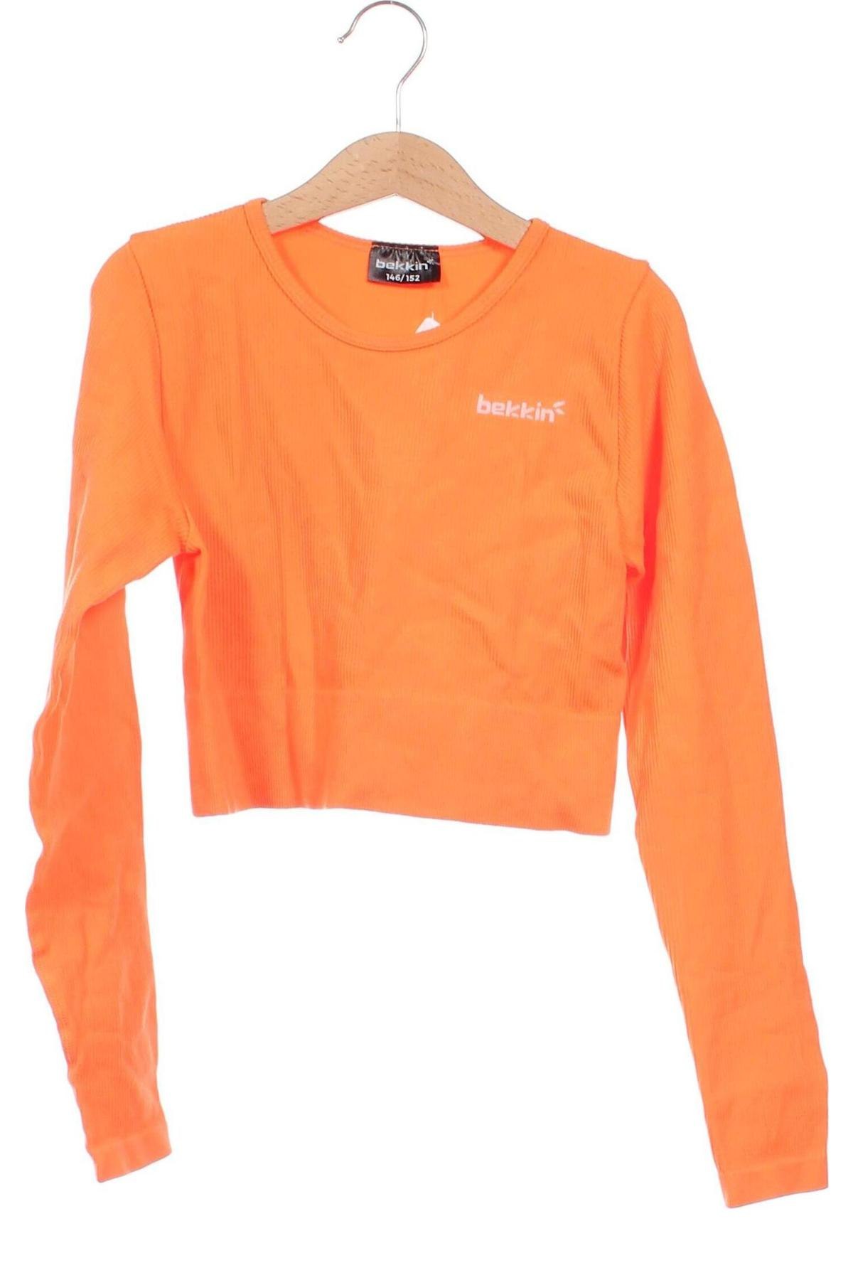 Kinder Shirt Bekkin, Größe 10-11y/ 146-152 cm, Farbe Orange, Preis 4,08 €