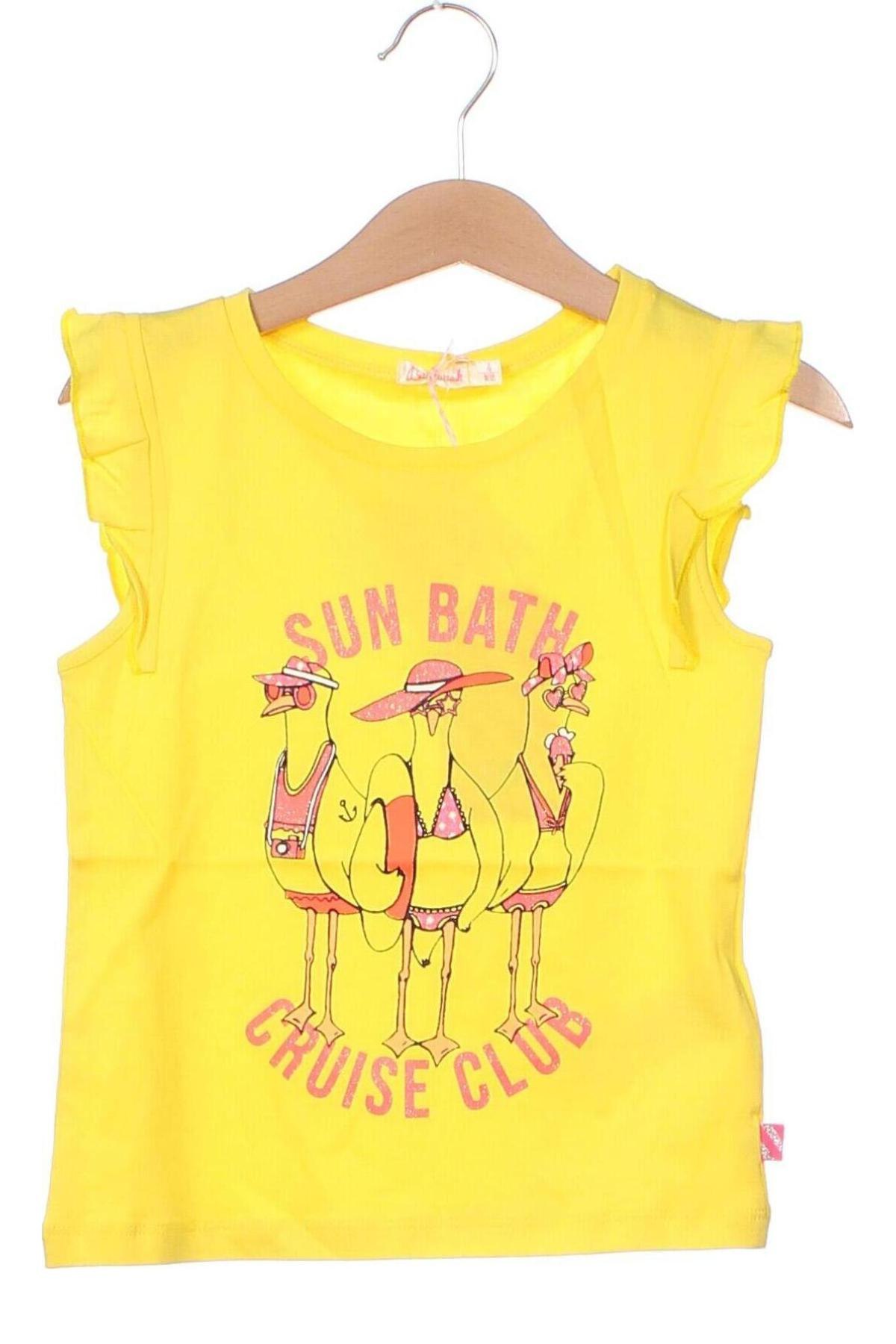 Детска блуза Billieblush, Размер 3-4y/ 104-110 см, Цвят Жълт, Цена 43,20 лв.