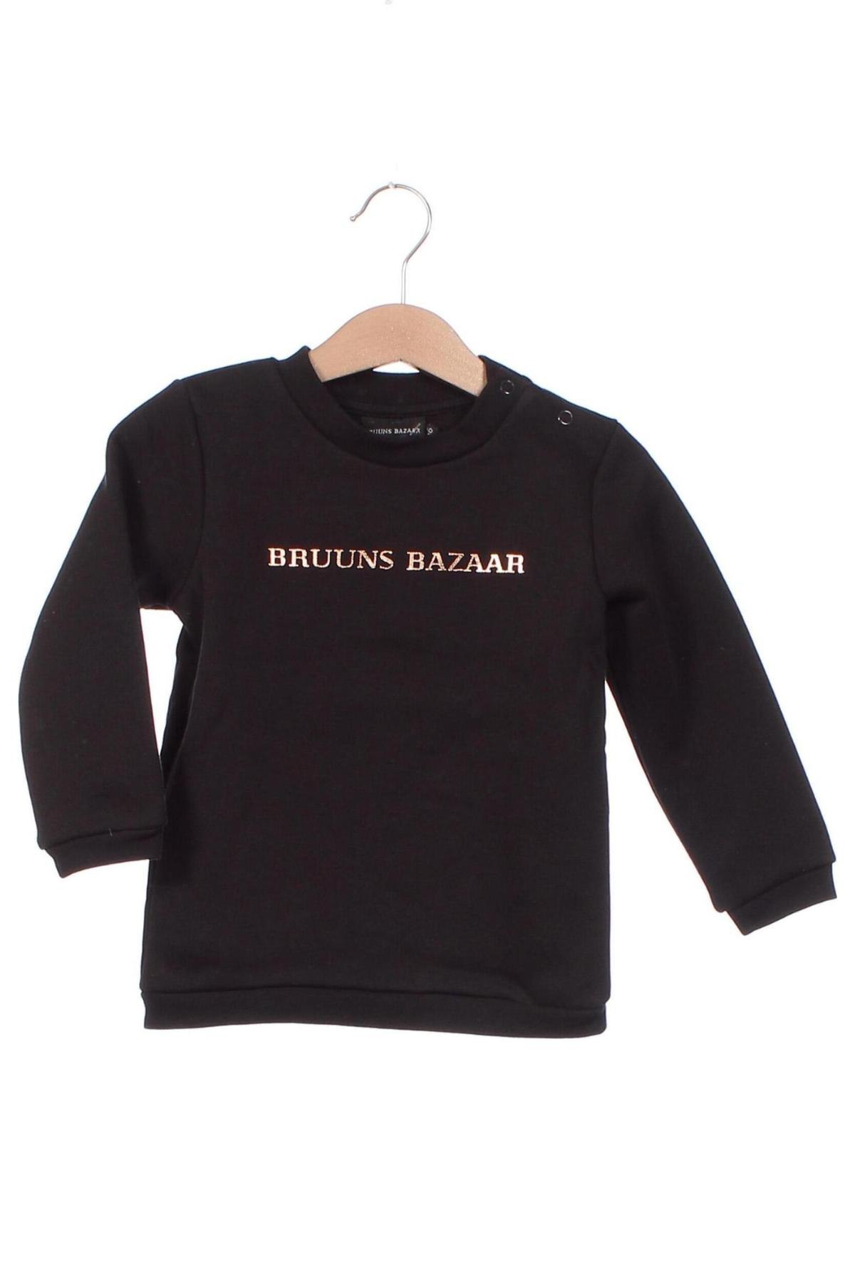 Dziecięca bluzka Bruuns Bazaar, Rozmiar 12-18m/ 80-86 cm, Kolor Czarny, Cena 92,44 zł