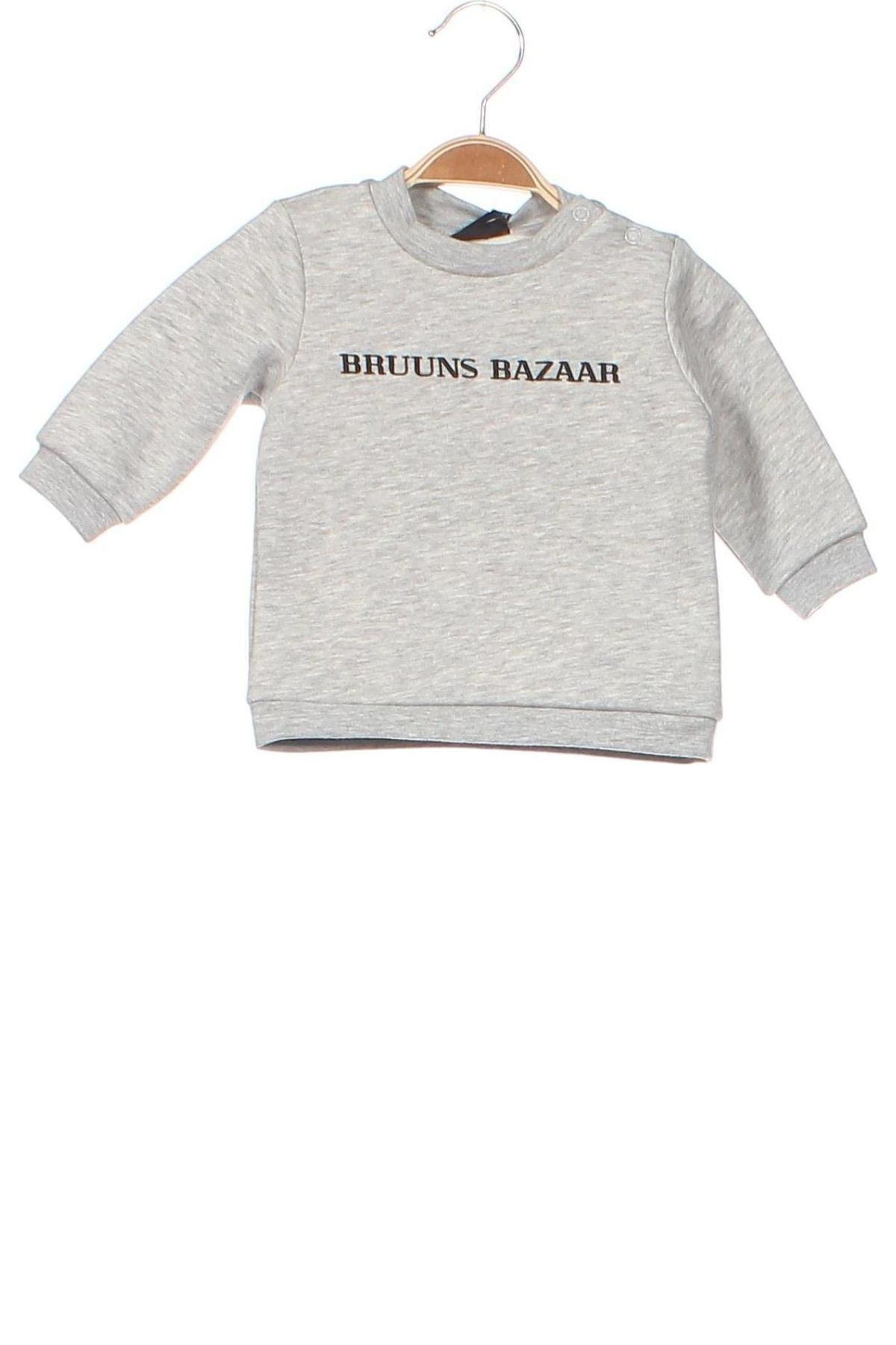 Kinder Shirt Bruuns Bazaar, Größe 2-3m/ 56-62 cm, Farbe Grau, Preis € 15,84