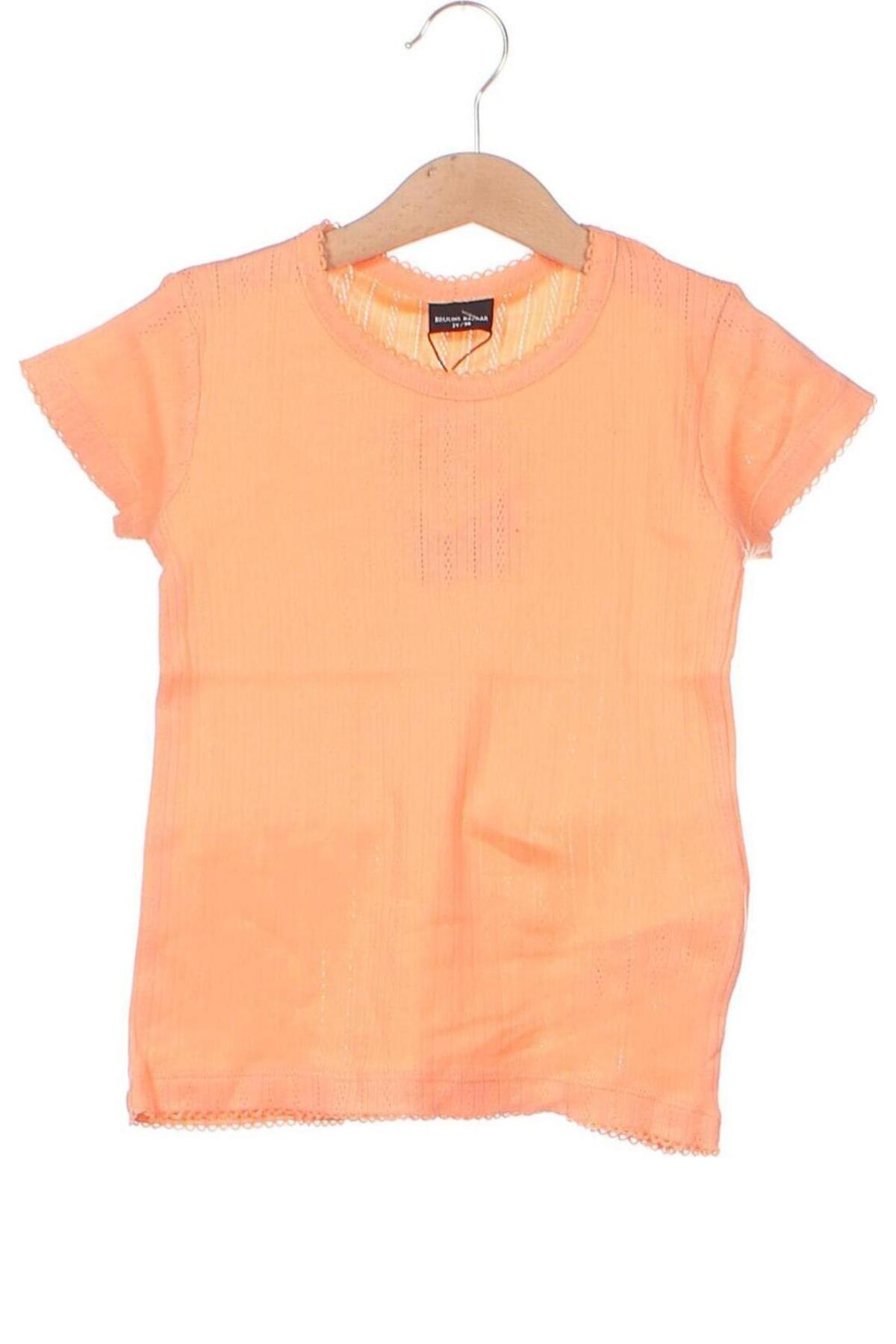 Kinder Shirt Bruuns Bazaar, Größe 2-3y/ 98-104 cm, Farbe Orange, Preis 5,61 €