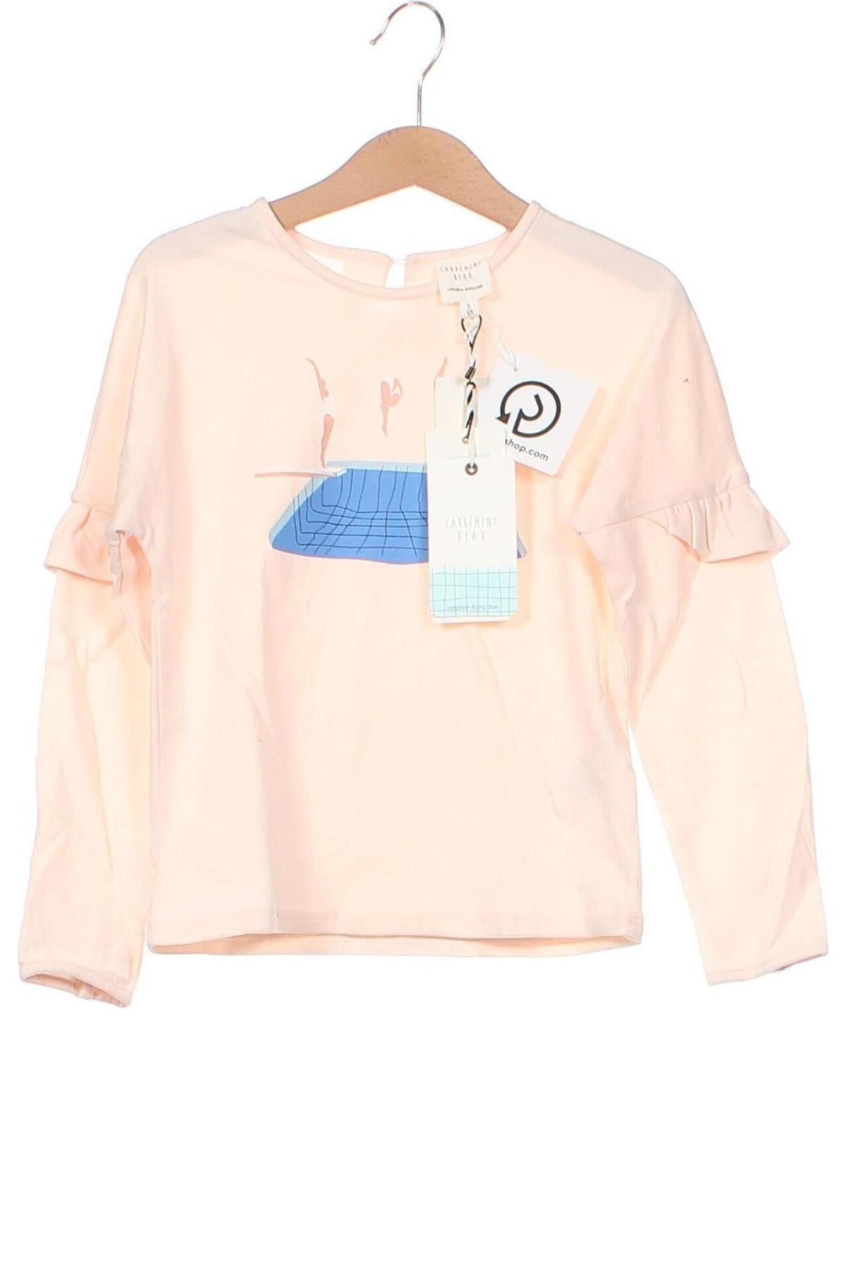 Kinder Shirt Carrement Beau, Größe 4-5y/ 110-116 cm, Farbe Rosa, Preis 13,08 €