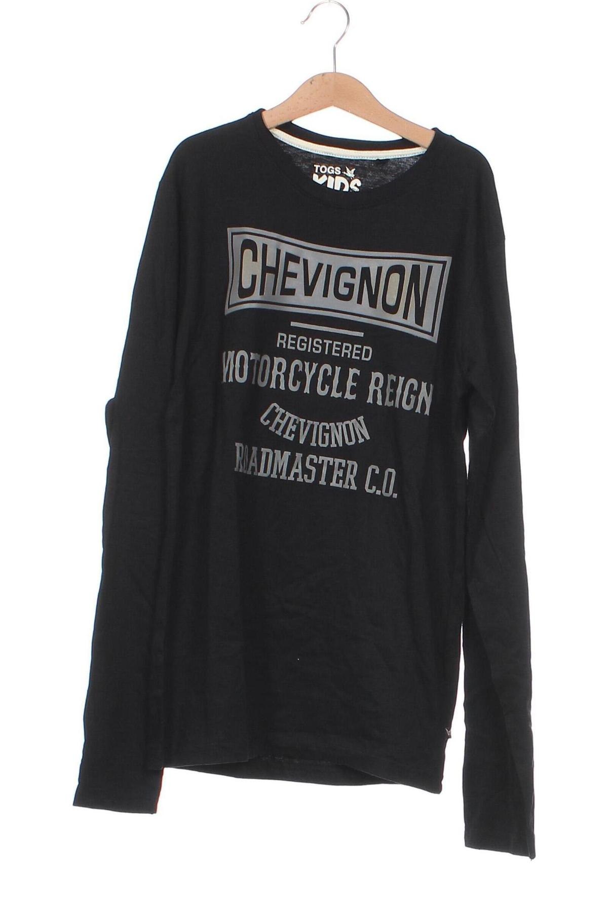 Παιδική μπλούζα Chevignon, Μέγεθος 13-14y/ 164-168 εκ., Χρώμα Μαύρο, Τιμή 18,93 €