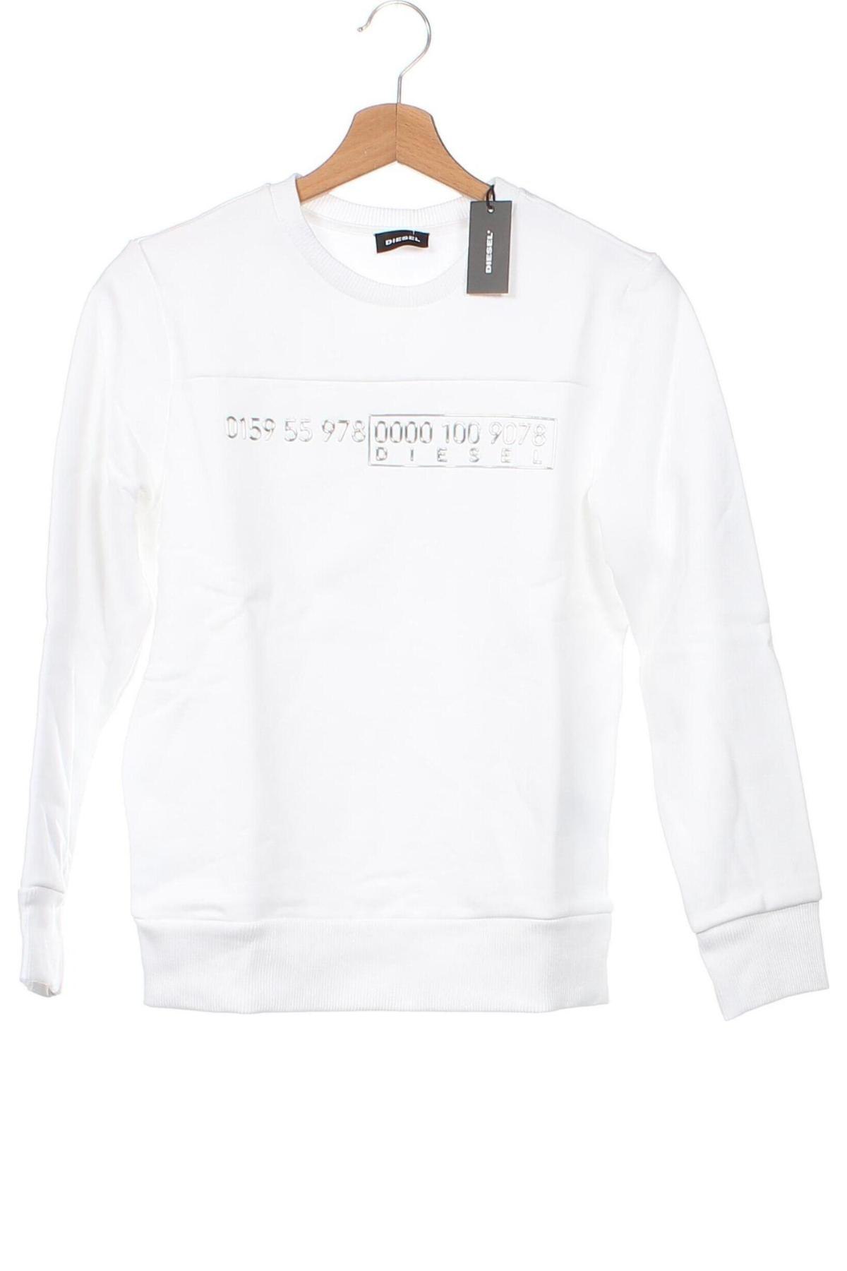 Kinder Shirt Diesel, Größe 11-12y/ 152-158 cm, Farbe Weiß, Preis 31,96 €
