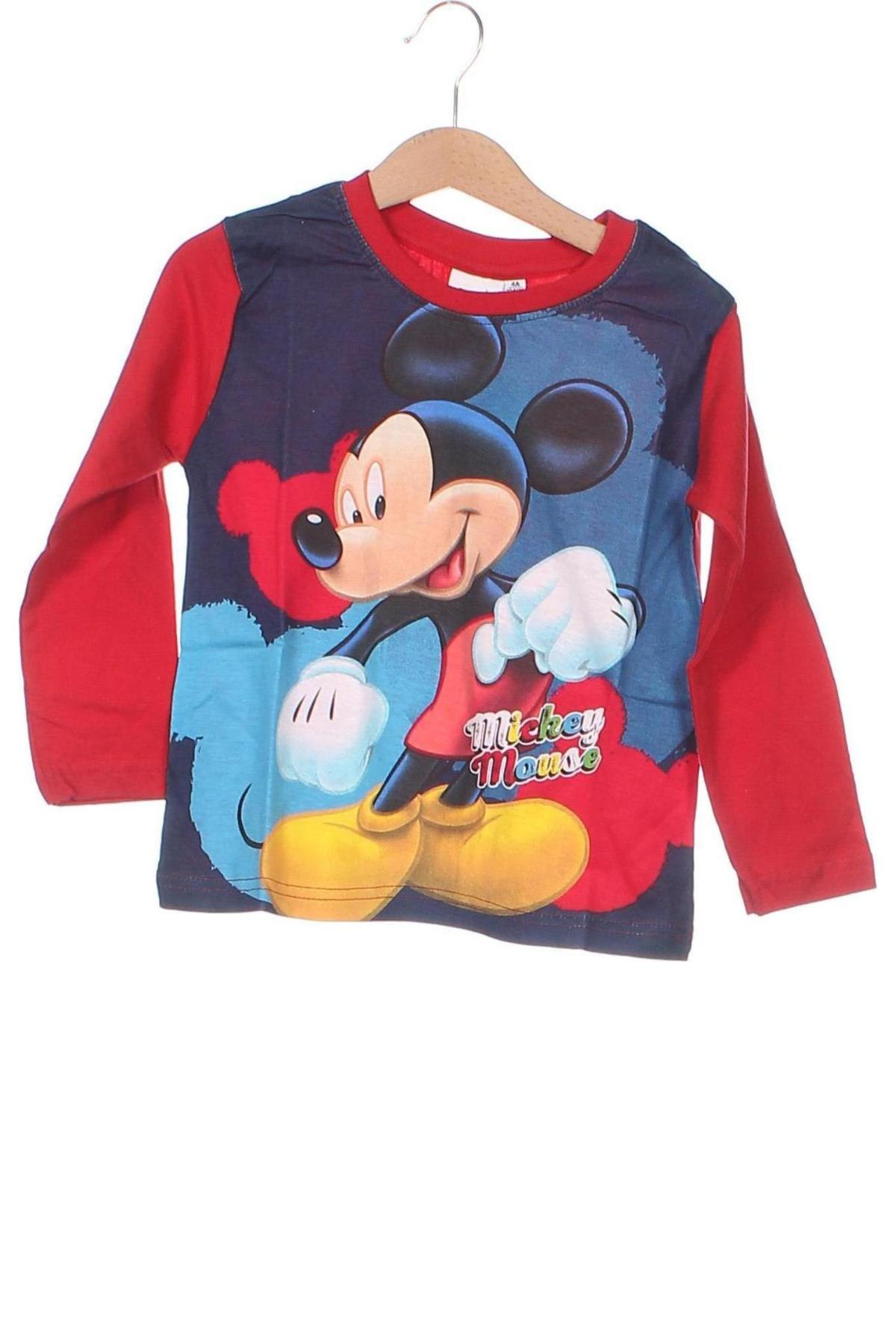 Детска блуза Disney, Размер 3-4y/ 104-110 см, Цвят Червен, Цена 18,00 лв.