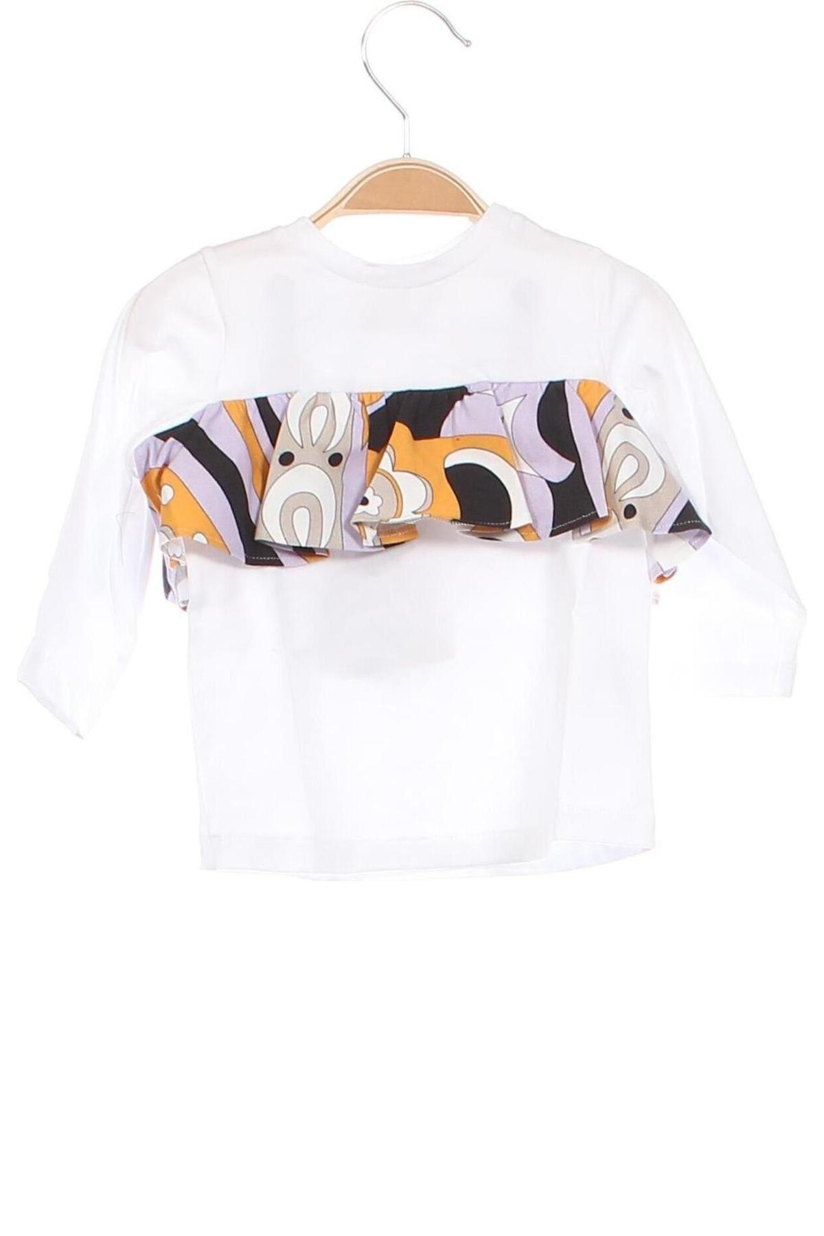 Kinder Shirt Emilio Pucci, Größe 6-9m/ 68-74 cm, Farbe Weiß, Preis € 126,18