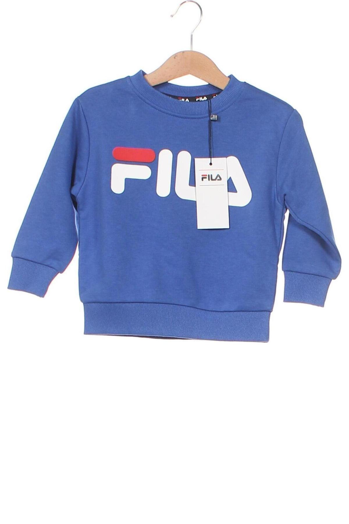Παιδική μπλούζα FILA, Μέγεθος 18-24m/ 86-98 εκ., Χρώμα Μπλέ, Τιμή 18,80 €