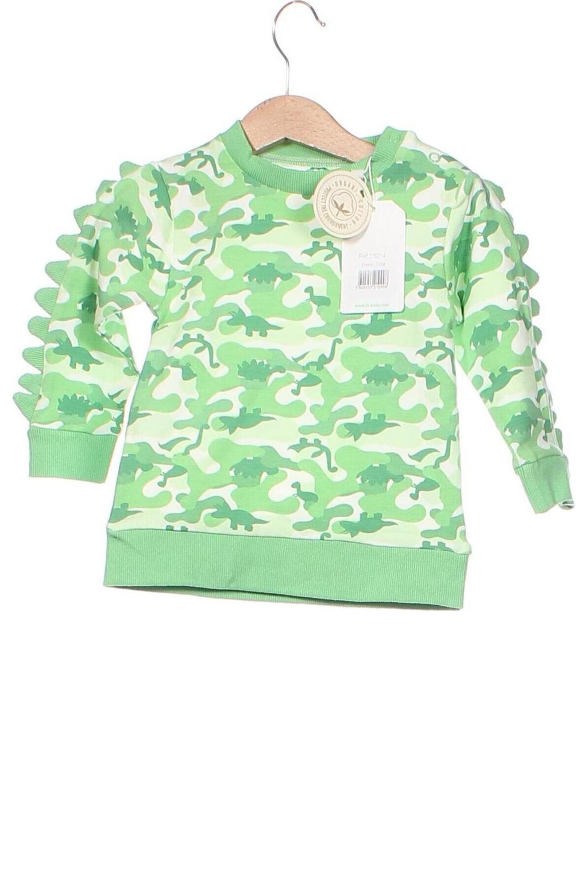 Kinder Shirt FS Baby, Größe 12-18m/ 80-86 cm, Farbe Grün, Preis 9,20 €
