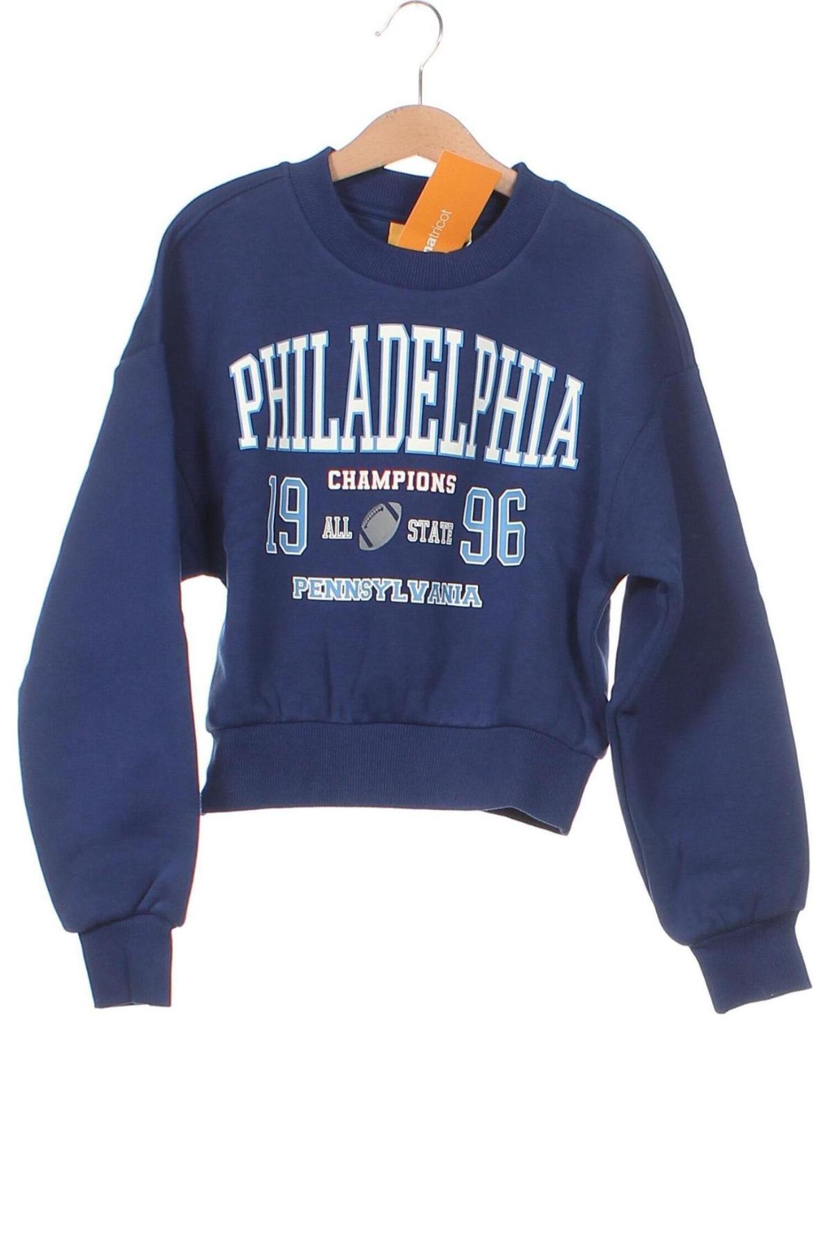 Kinder Shirt Gina Tricot, Größe 8-9y/ 134-140 cm, Farbe Blau, Preis 6,12 €