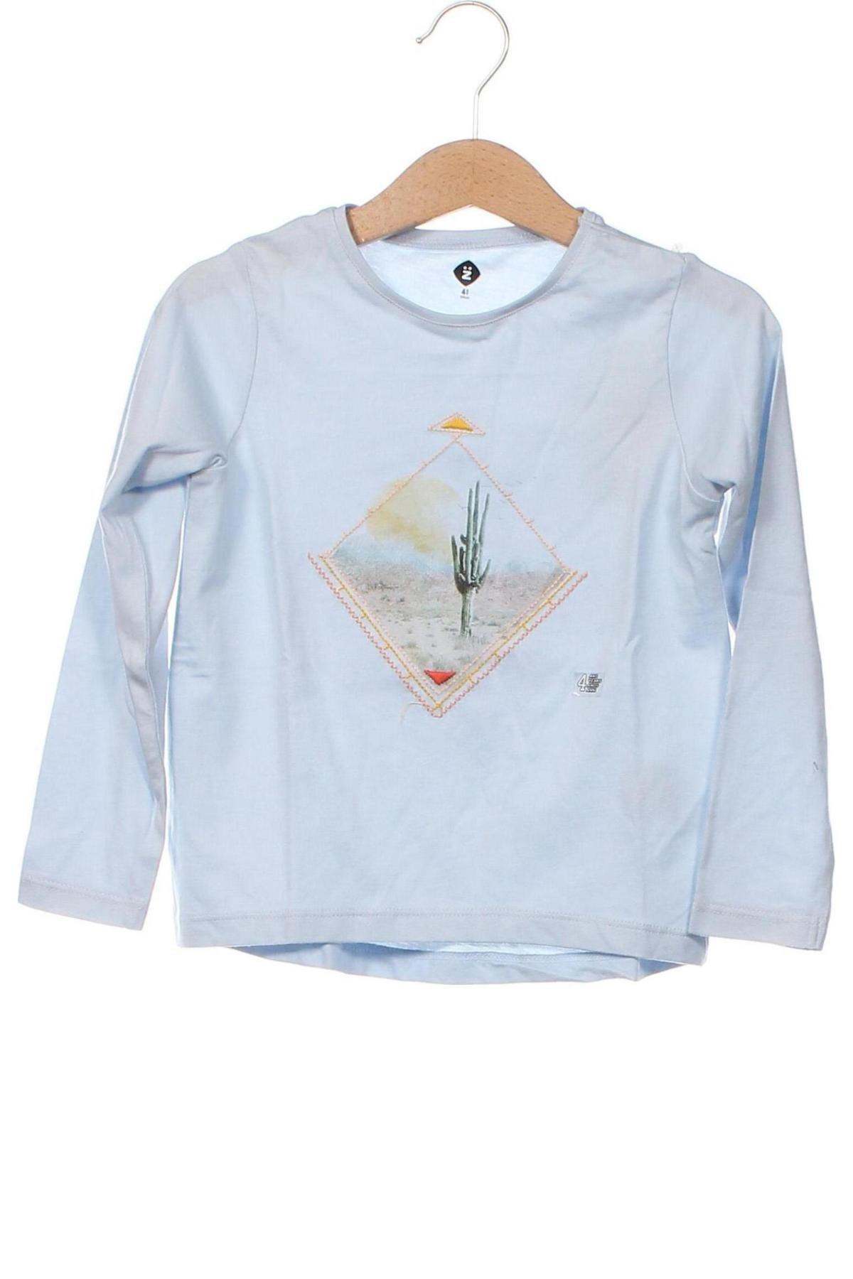 Kinder Shirt Grain De Ble, Größe 3-4y/ 104-110 cm, Farbe Blau, Preis € 5,48