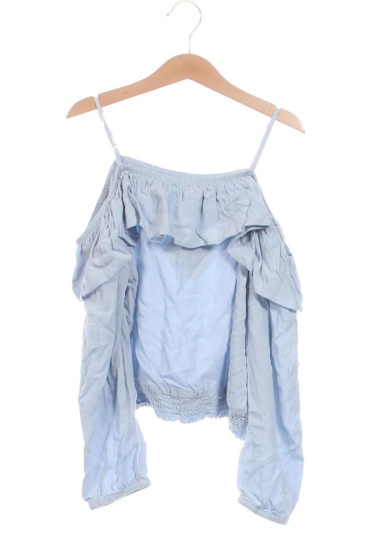 Dziecięca bluzka H&M, Rozmiar 11-12y/ 152-158 cm, Kolor Niebieski, Cena 8,52 zł