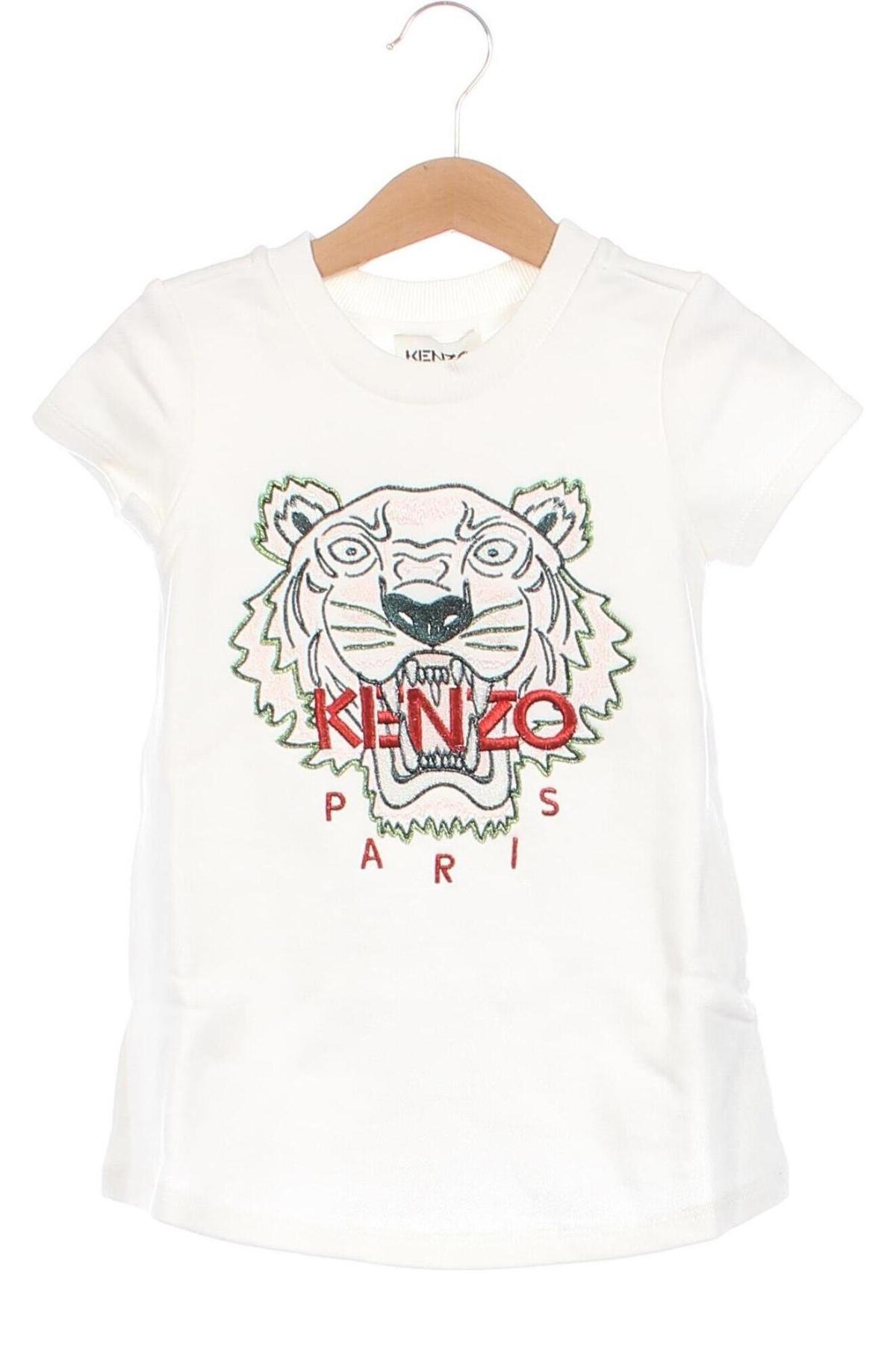 Детска блуза Kenzo, Размер 18-24m/ 86-98 см, Цвят Бял, Цена 136,89 лв.