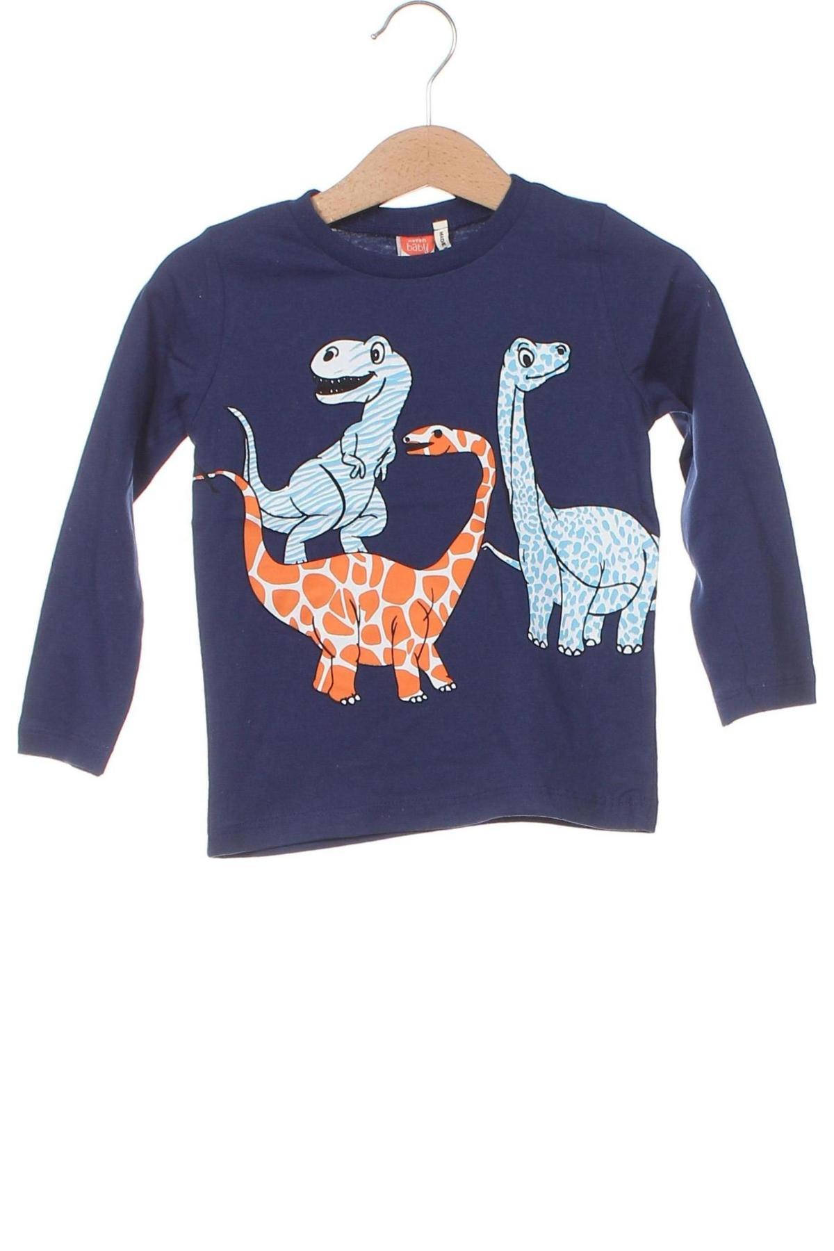 Kinder Shirt Koton, Größe 12-18m/ 80-86 cm, Farbe Blau, Preis 7,89 €