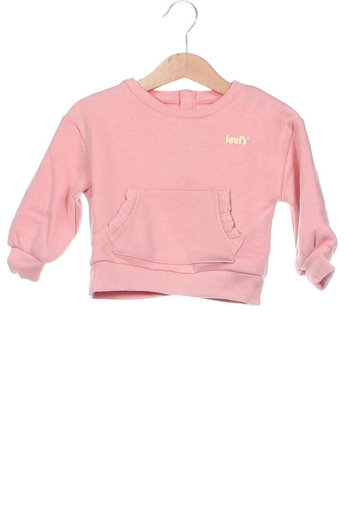 Παιδική μπλούζα Levi's, Μέγεθος 12-18m/ 80-86 εκ., Χρώμα Ρόζ , Τιμή 19,98 €