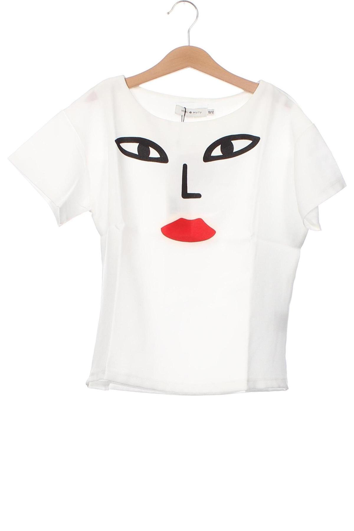 Παιδική μπλούζα Mini Molly, Μέγεθος 10-11y/ 146-152 εκ., Χρώμα Λευκό, Τιμή 26,29 €