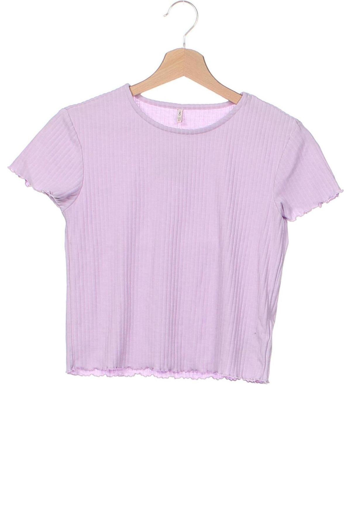 Kinder Shirt ONLY, Größe 10-11y/ 146-152 cm, Farbe Lila, Preis 4,32 €