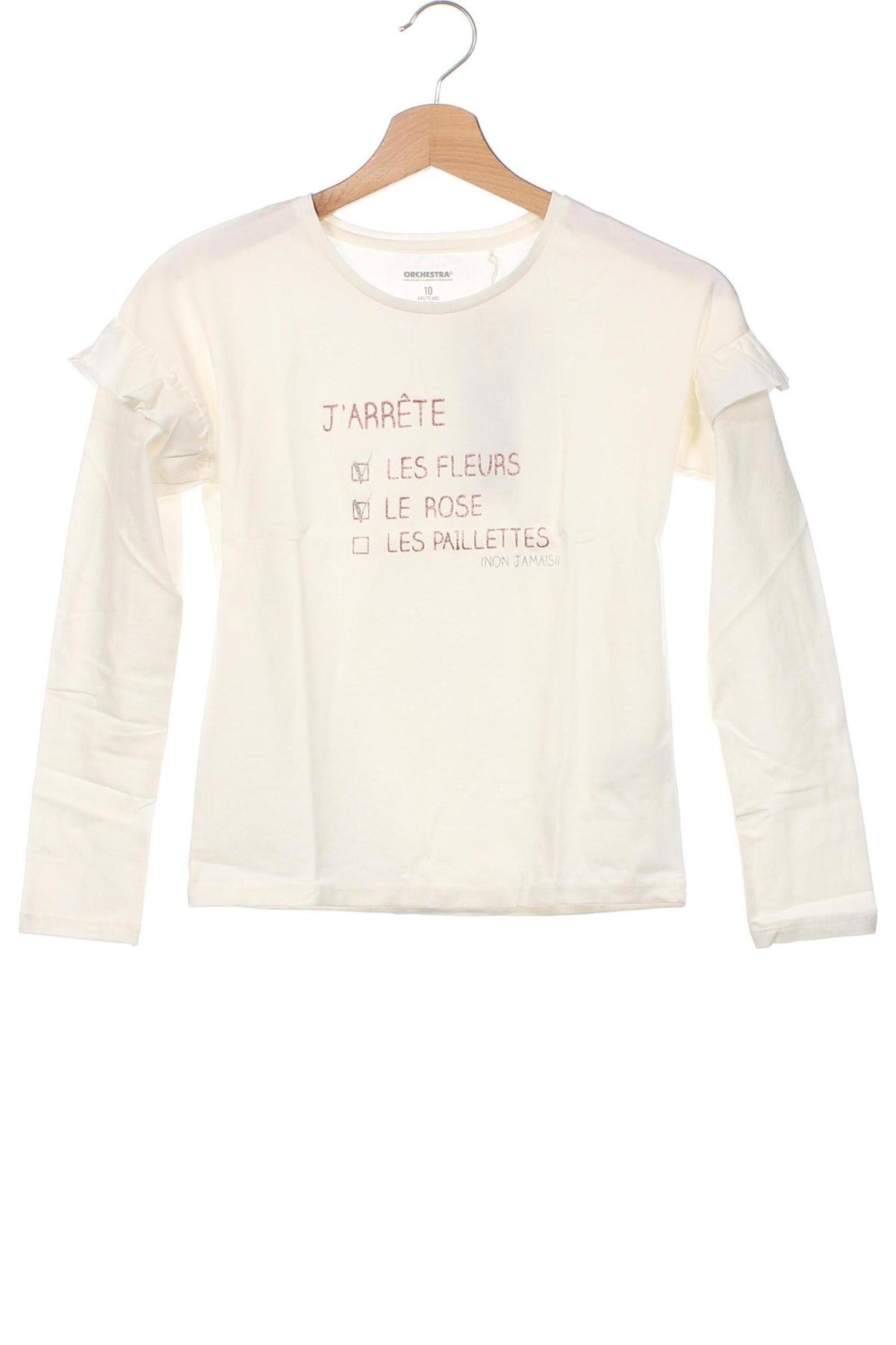 Kinder Shirt Orchestra, Größe 9-10y/ 140-146 cm, Farbe Weiß, Preis 6,22 €