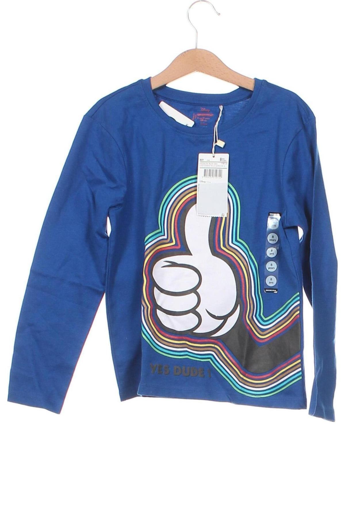 Kinder Shirt Orchestra, Größe 6-7y/ 122-128 cm, Farbe Blau, Preis 9,28 €