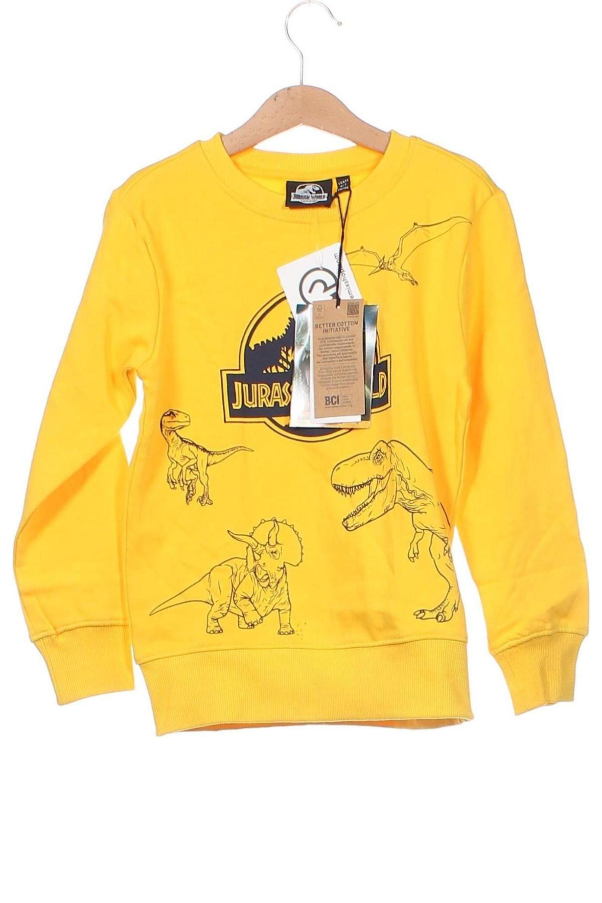 Детска блуза Oviesse, Размер 6-7y/ 122-128 см, Цвят Жълт, Цена 14,40 лв.