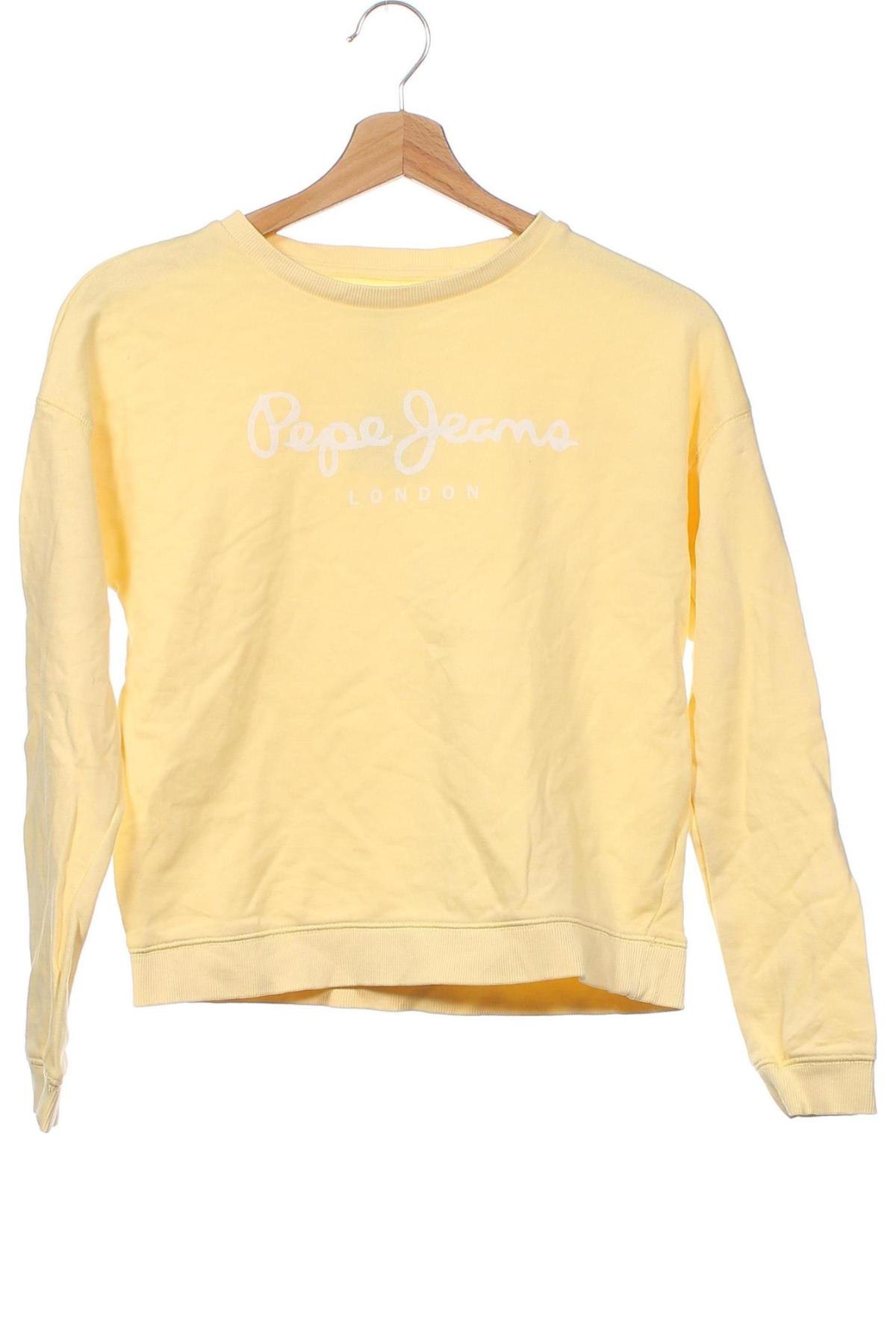 Детска блуза Pepe Jeans, Размер 10-11y/ 146-152 см, Цвят Жълт, Цена 30,08 лв.