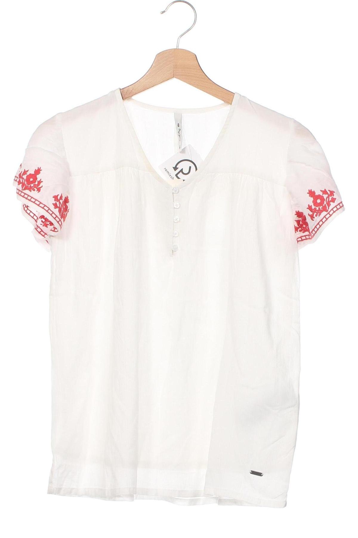 Kinder Shirt Pepe Jeans, Größe 13-14y/ 164-168 cm, Farbe Weiß, Preis € 19,98
