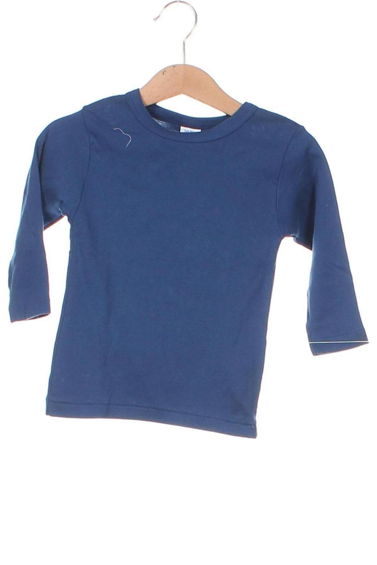 Детска блуза Petit Bateau, Размер 18-24m/ 86-98 см, Цвят Син, Цена 36,72 лв.